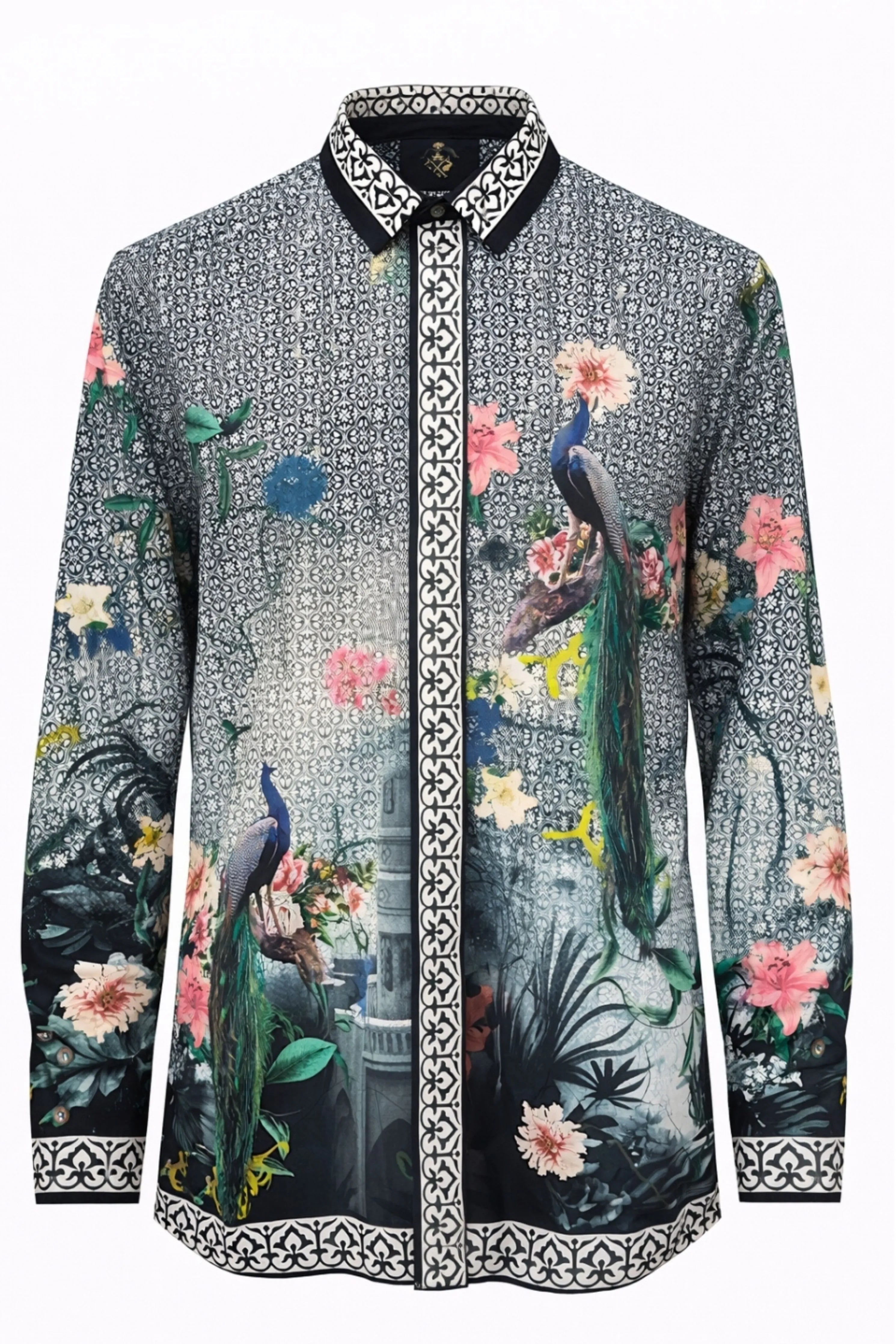 Riyaz Black Printed Shirt