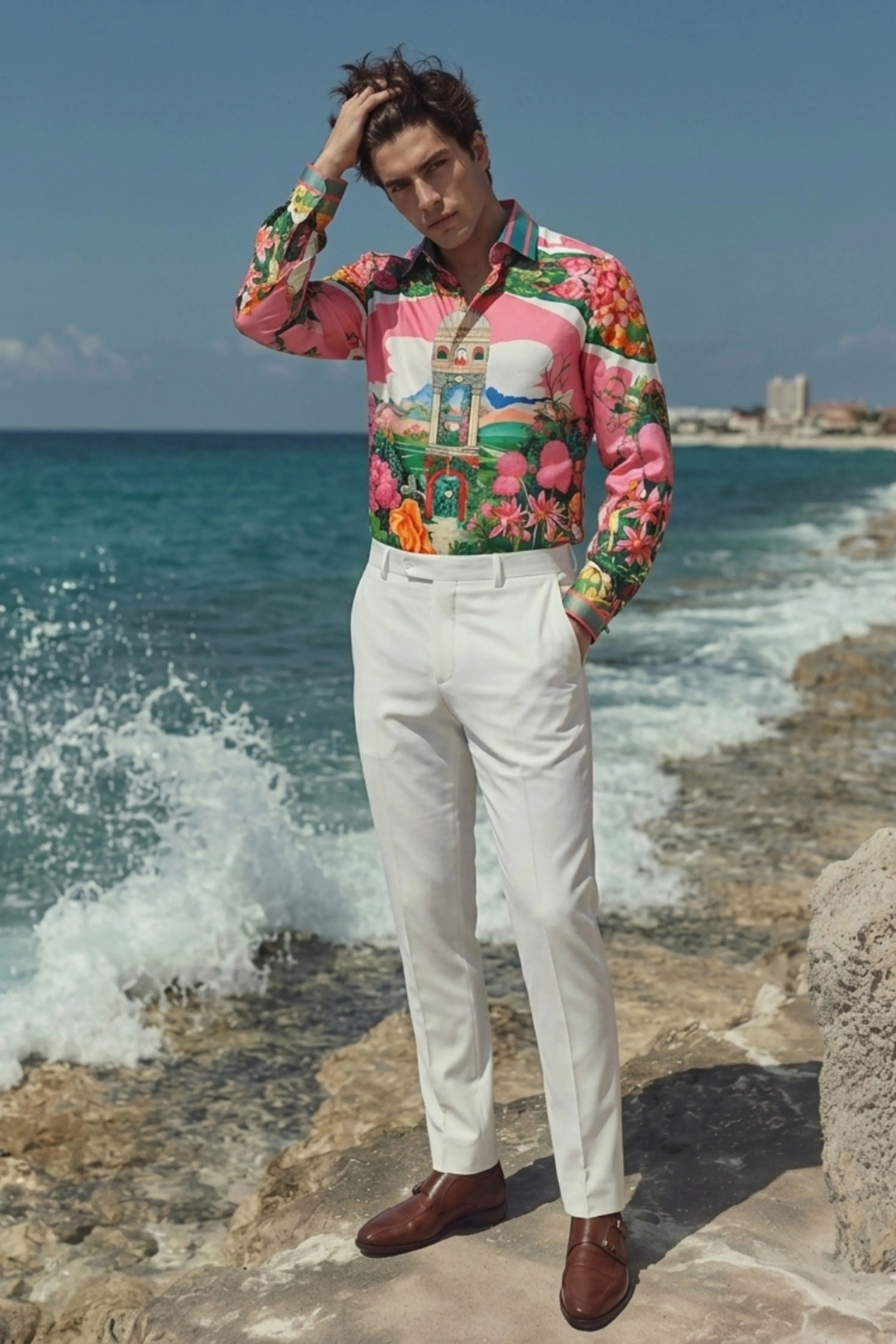 Minaret Signature Printed Shirt