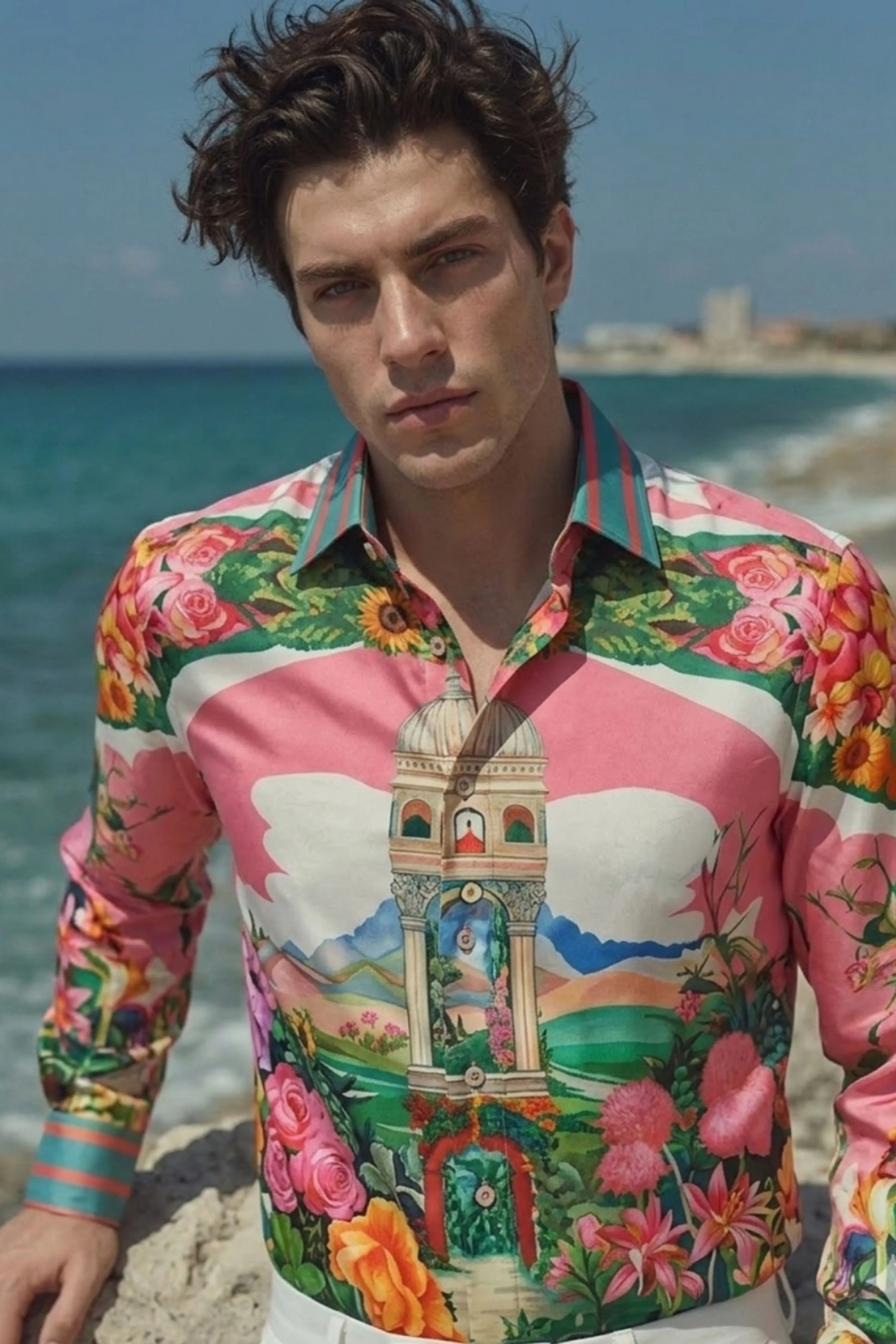 Minaret Signature Printed Shirt