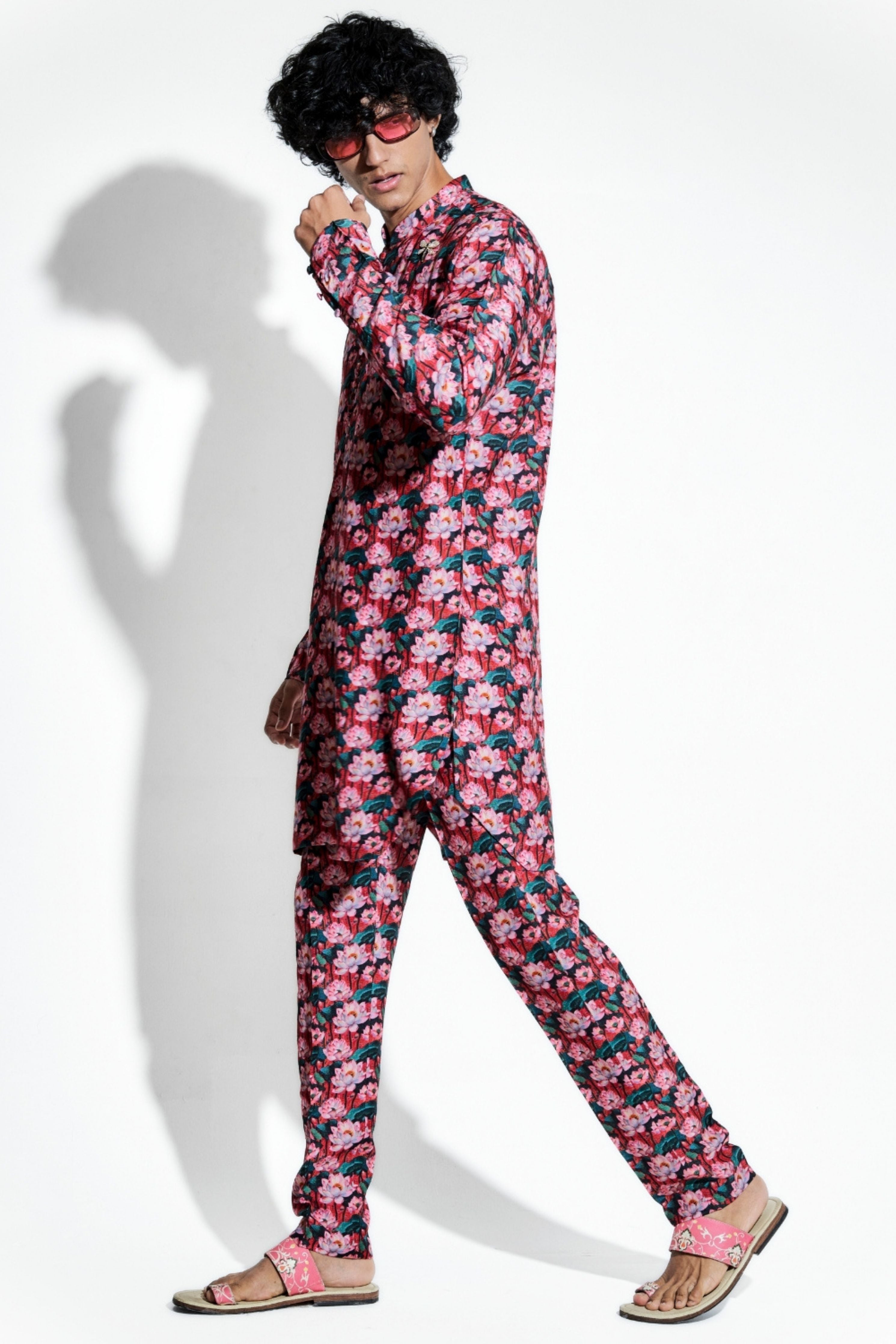 Tamara Printed Silk Co-Ord Set