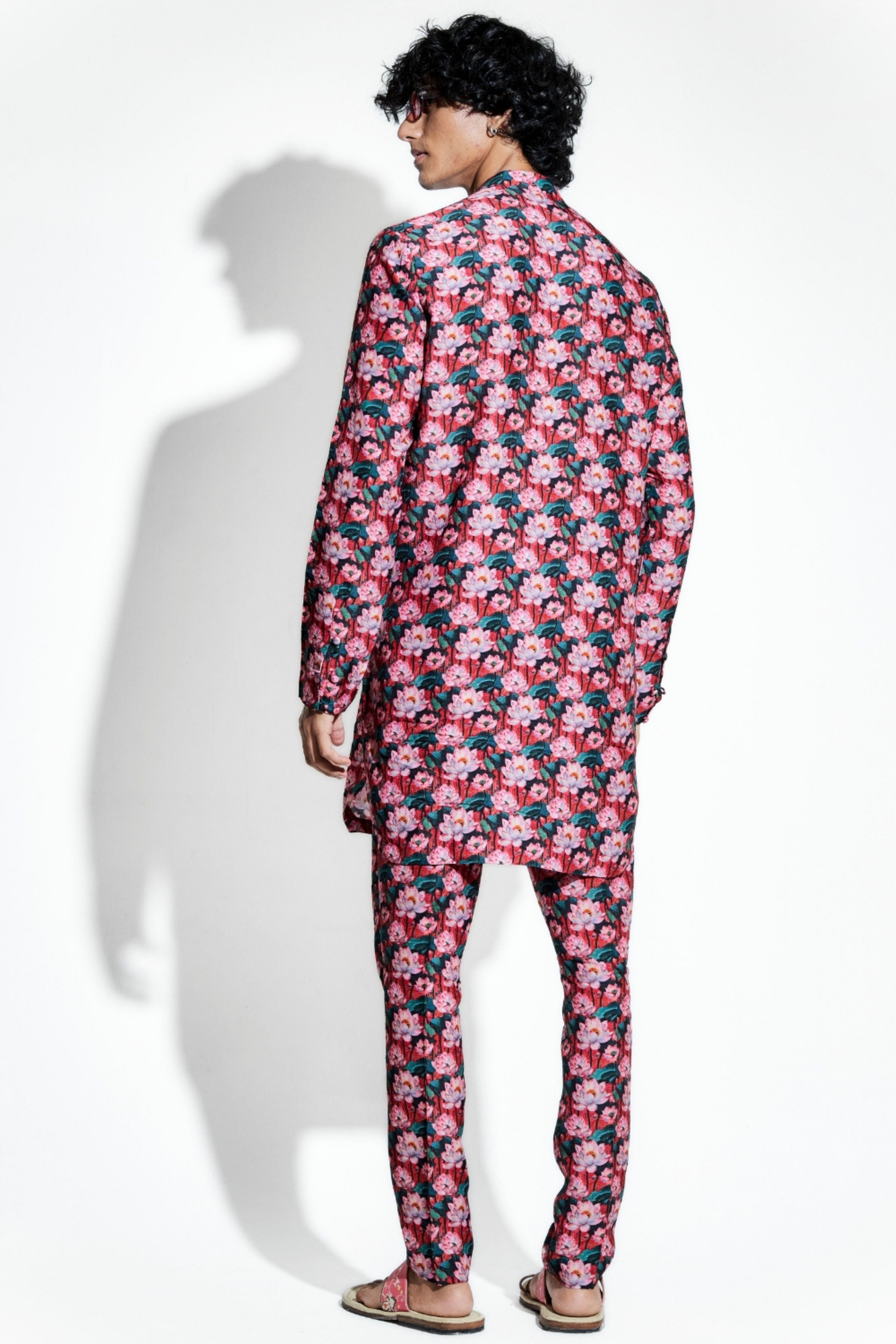 Tamara Printed Silk Co-Ord Set