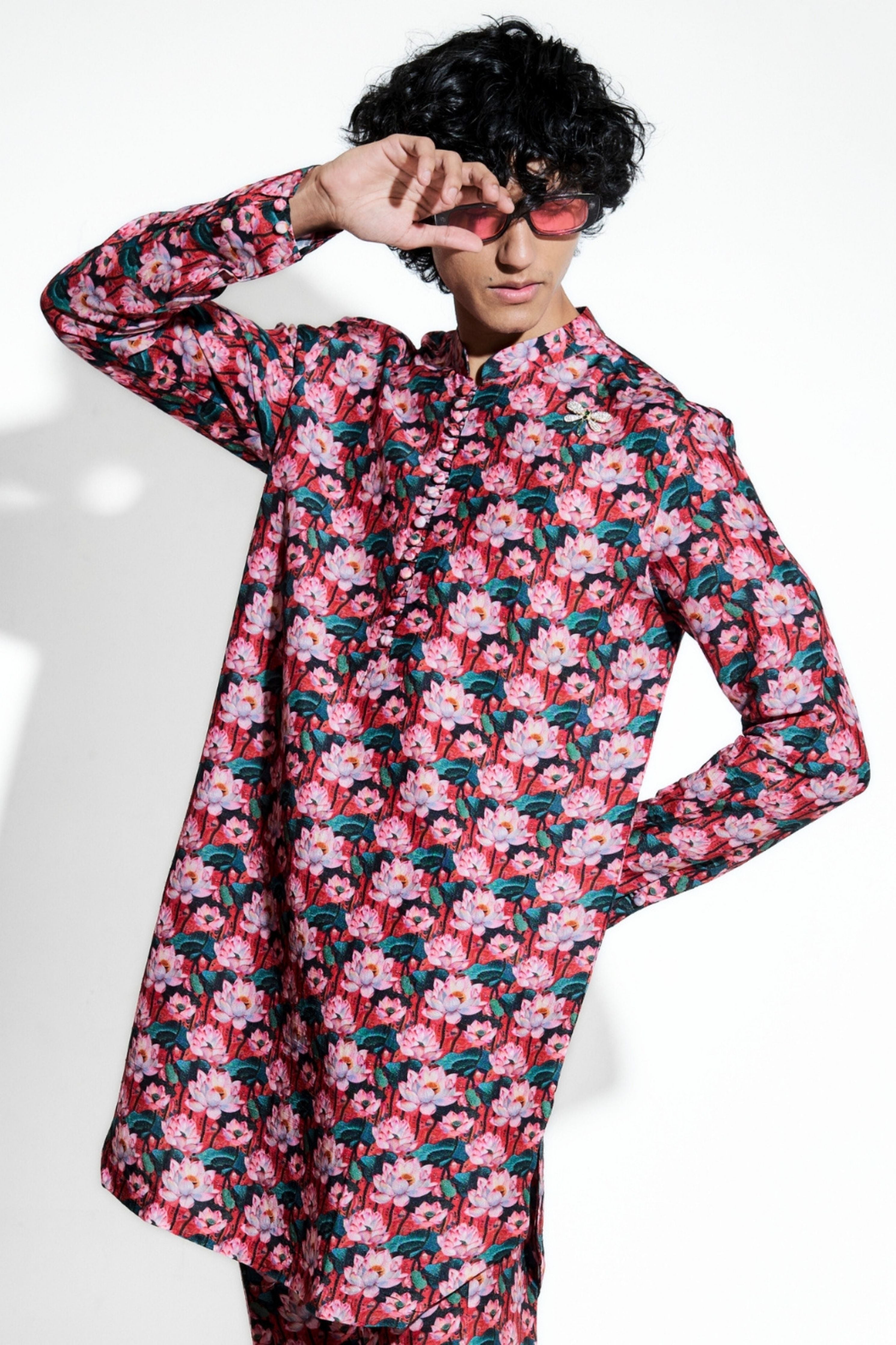 Tamara Printed Silk Co-Ord Set