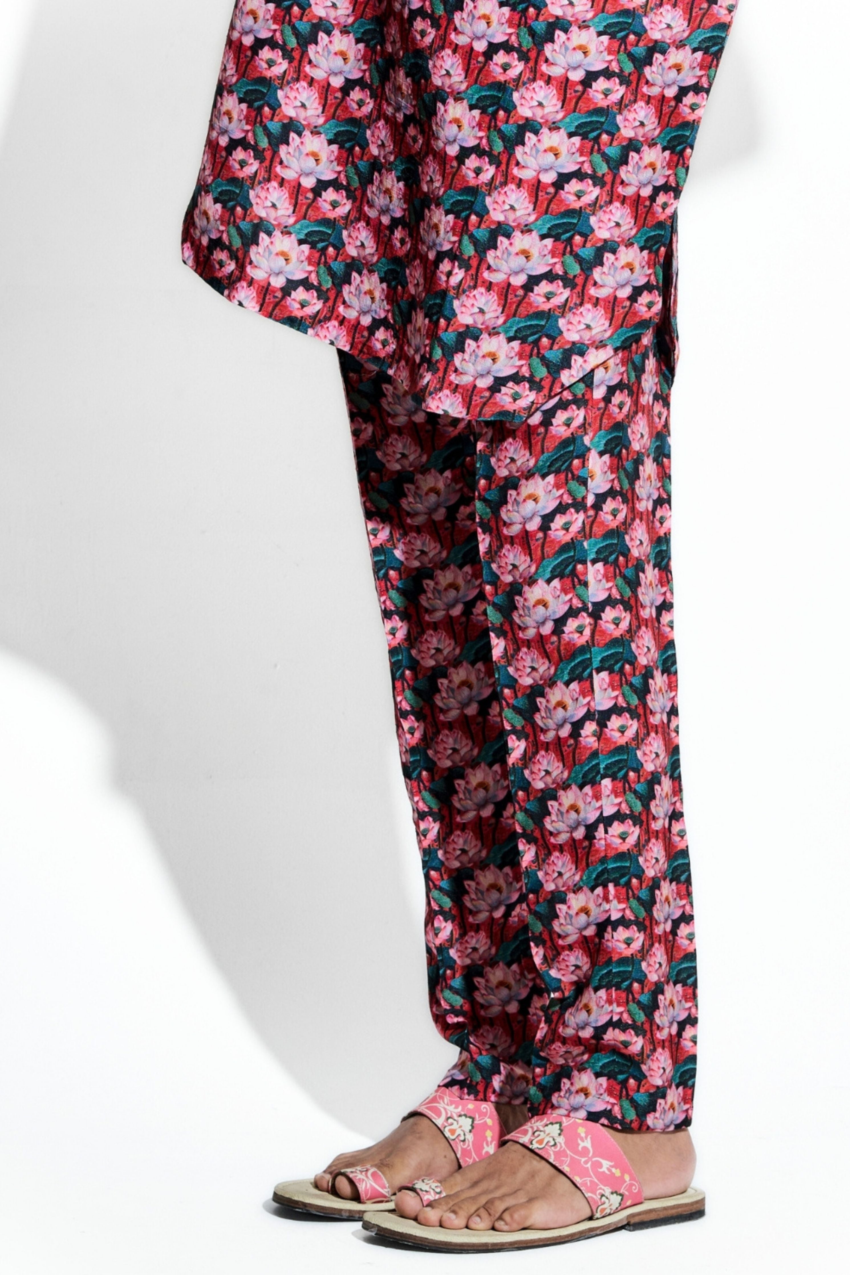 Tamara Printed Silk Co-Ord Set