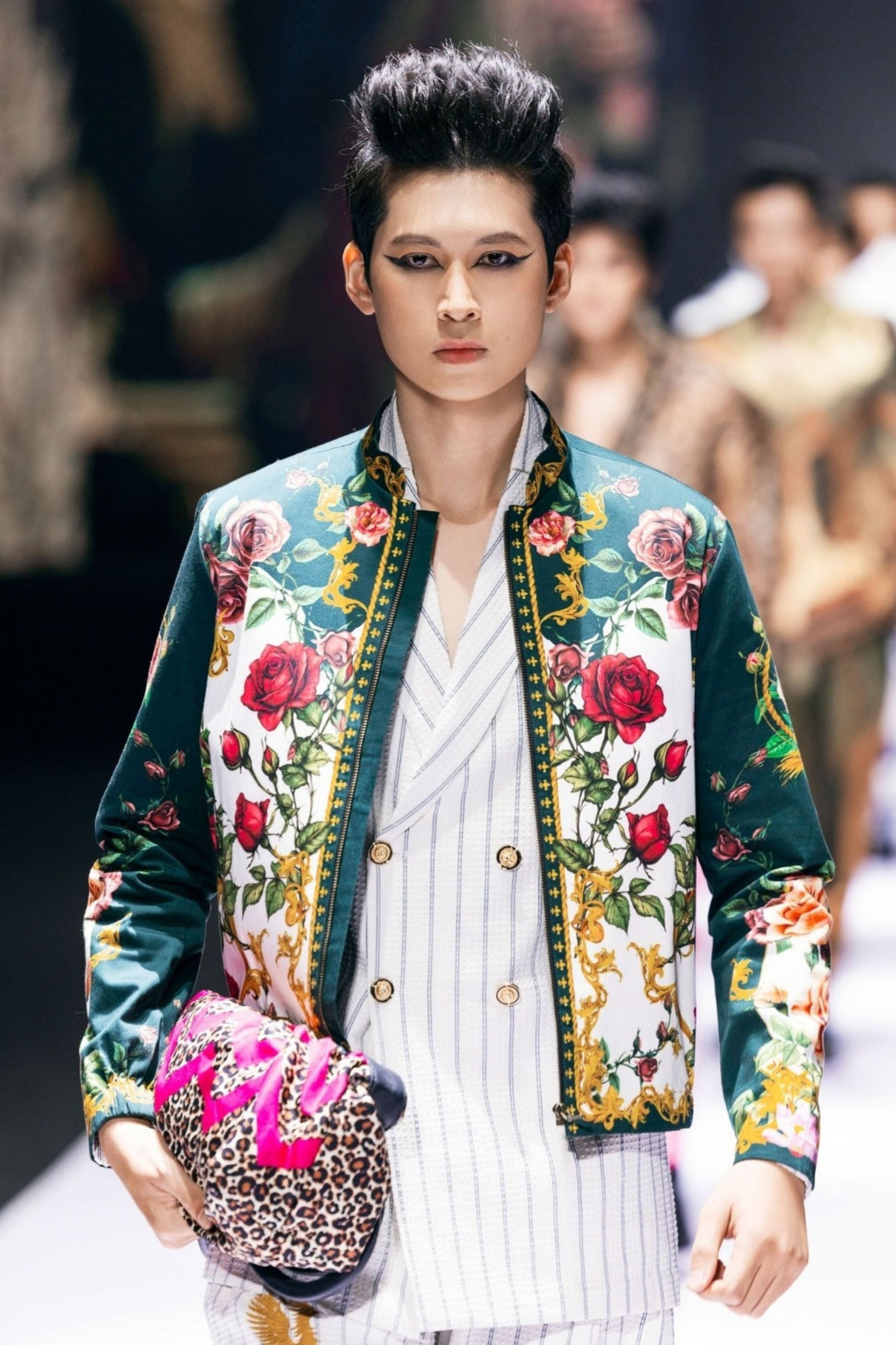 Echoes Engineered Printed Bomber Jacket