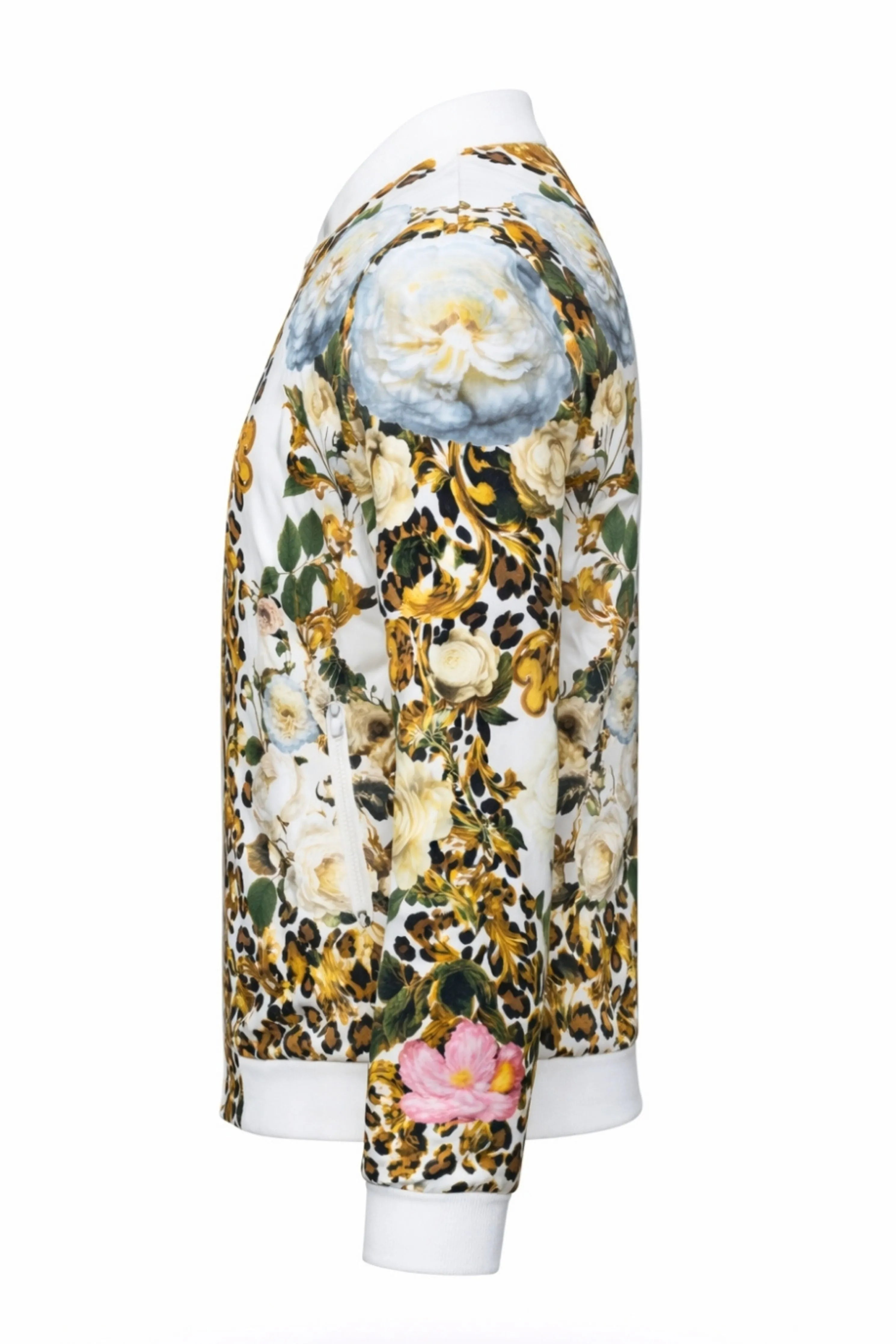 Jeffery Engineered Printed Bomber Jacket