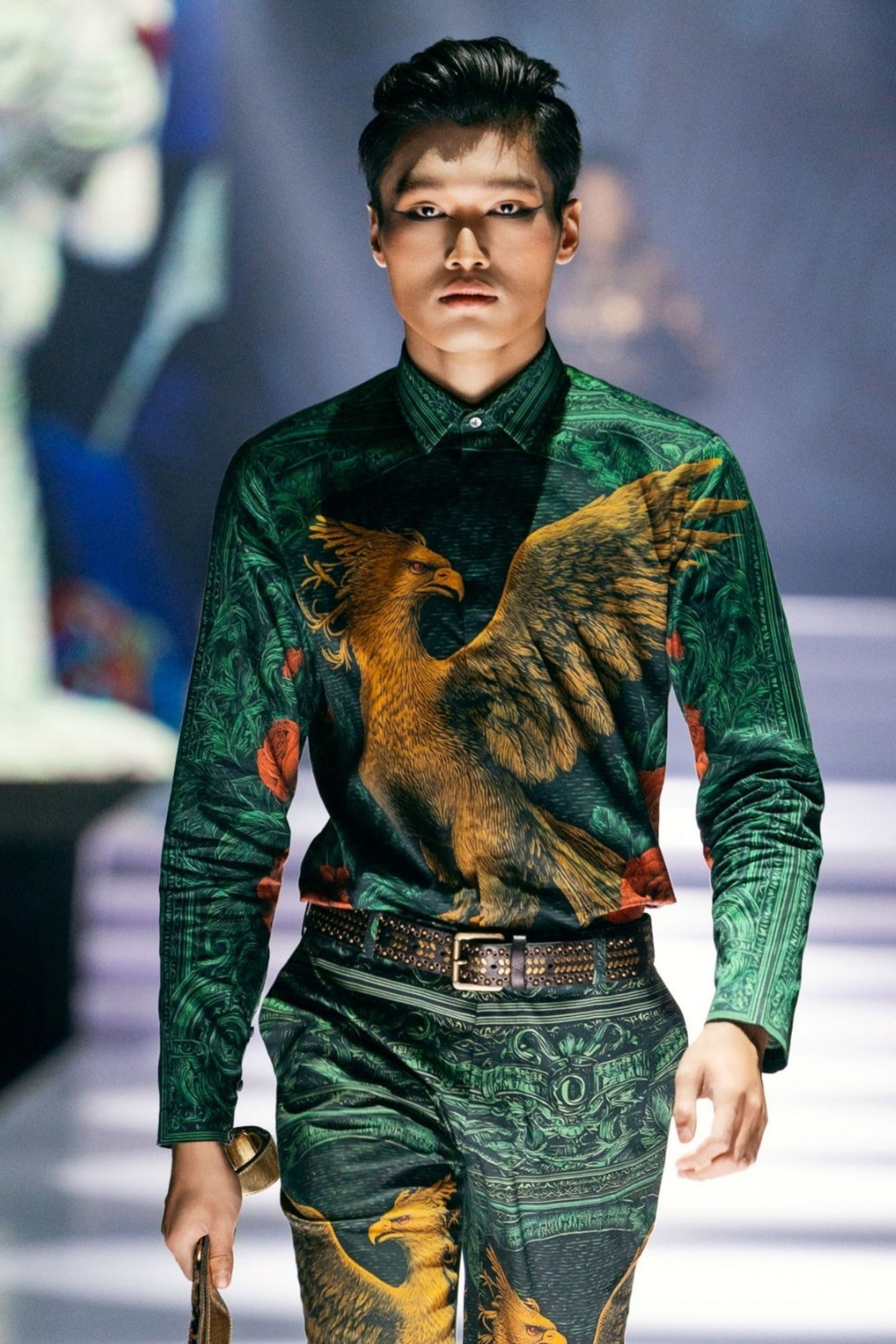 Rising Phoenix Printed Coord Set