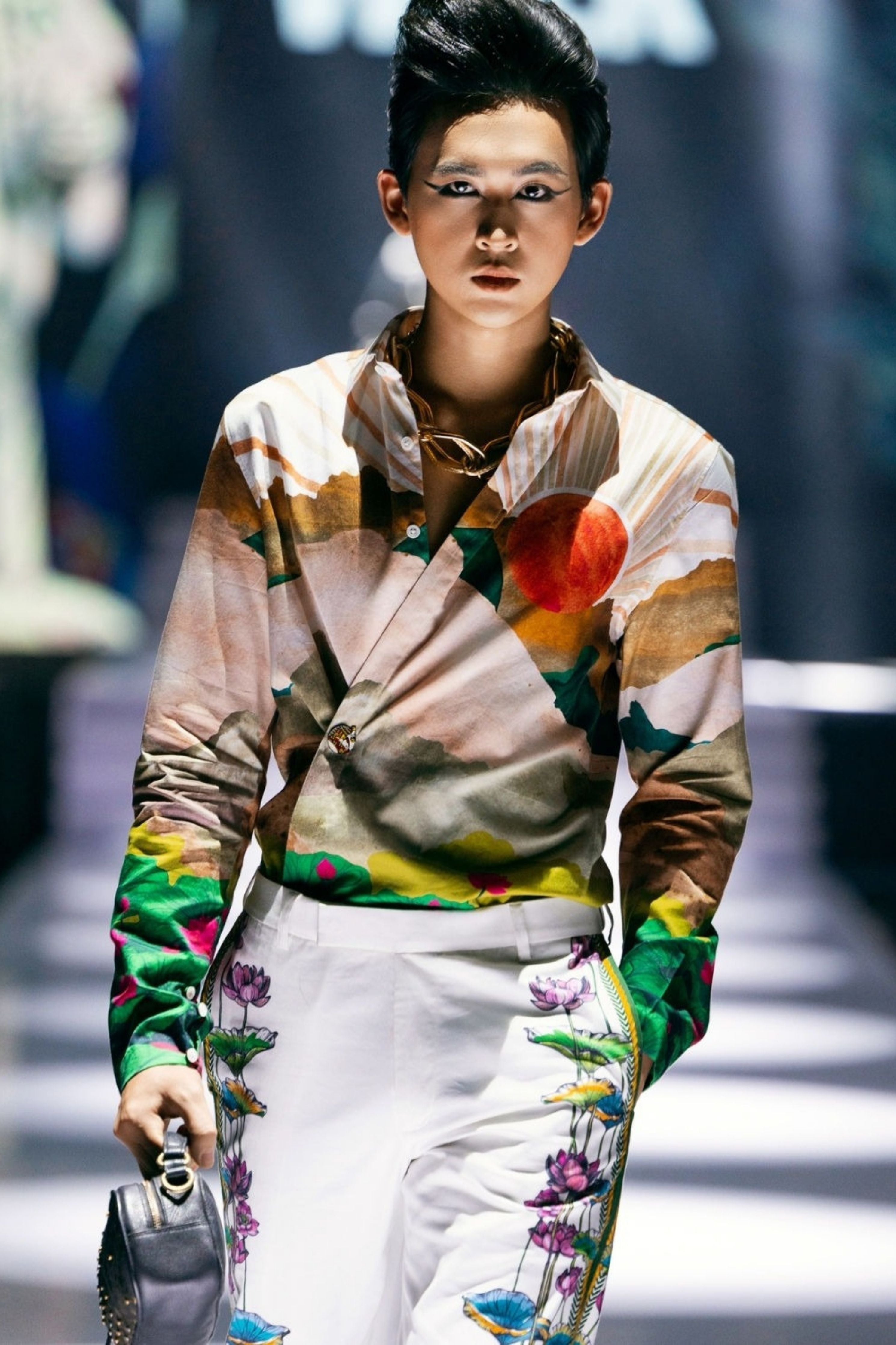 Sunrise Signature Printed Shirt