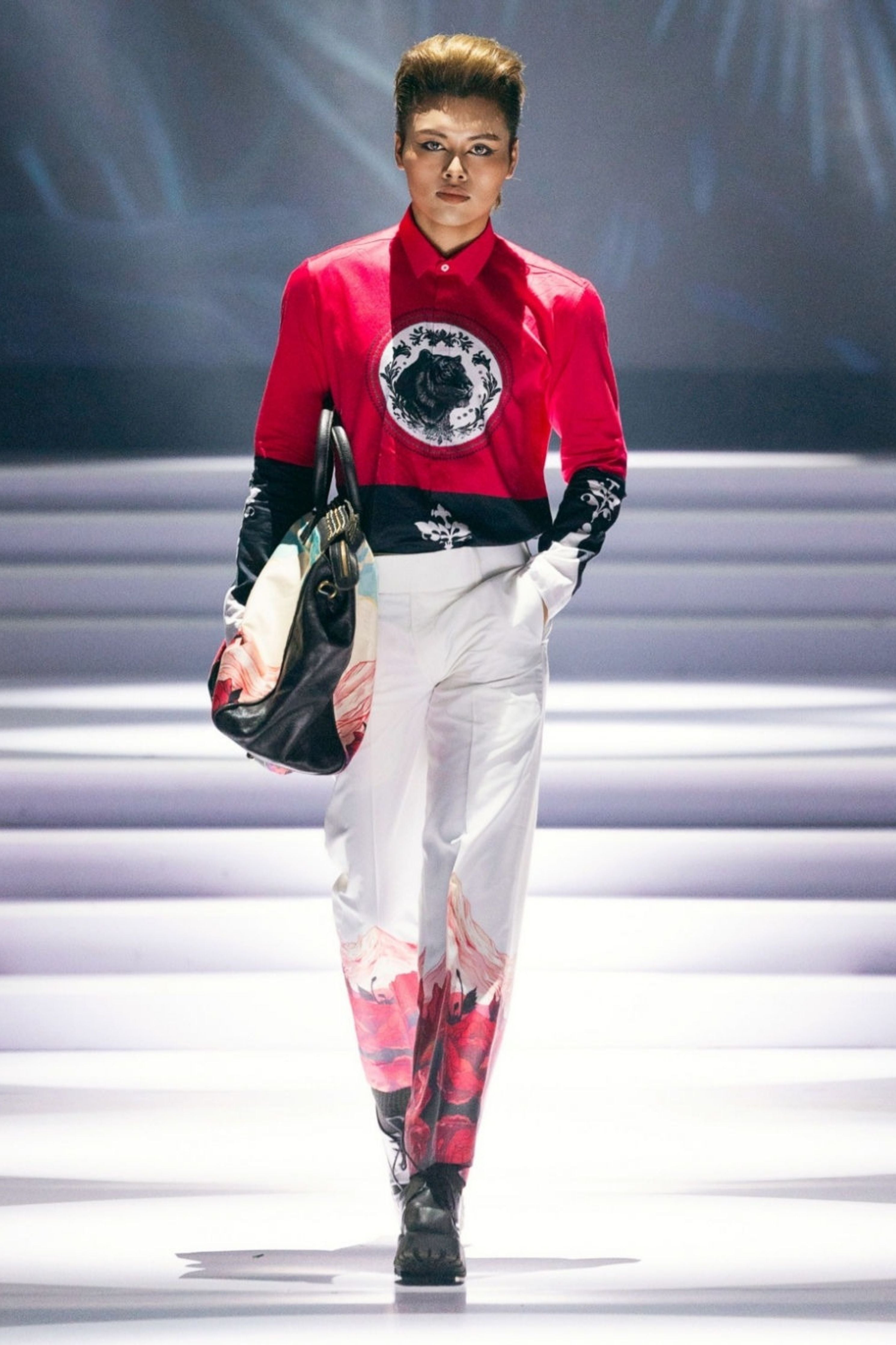 Sher Signature Printed Shirt