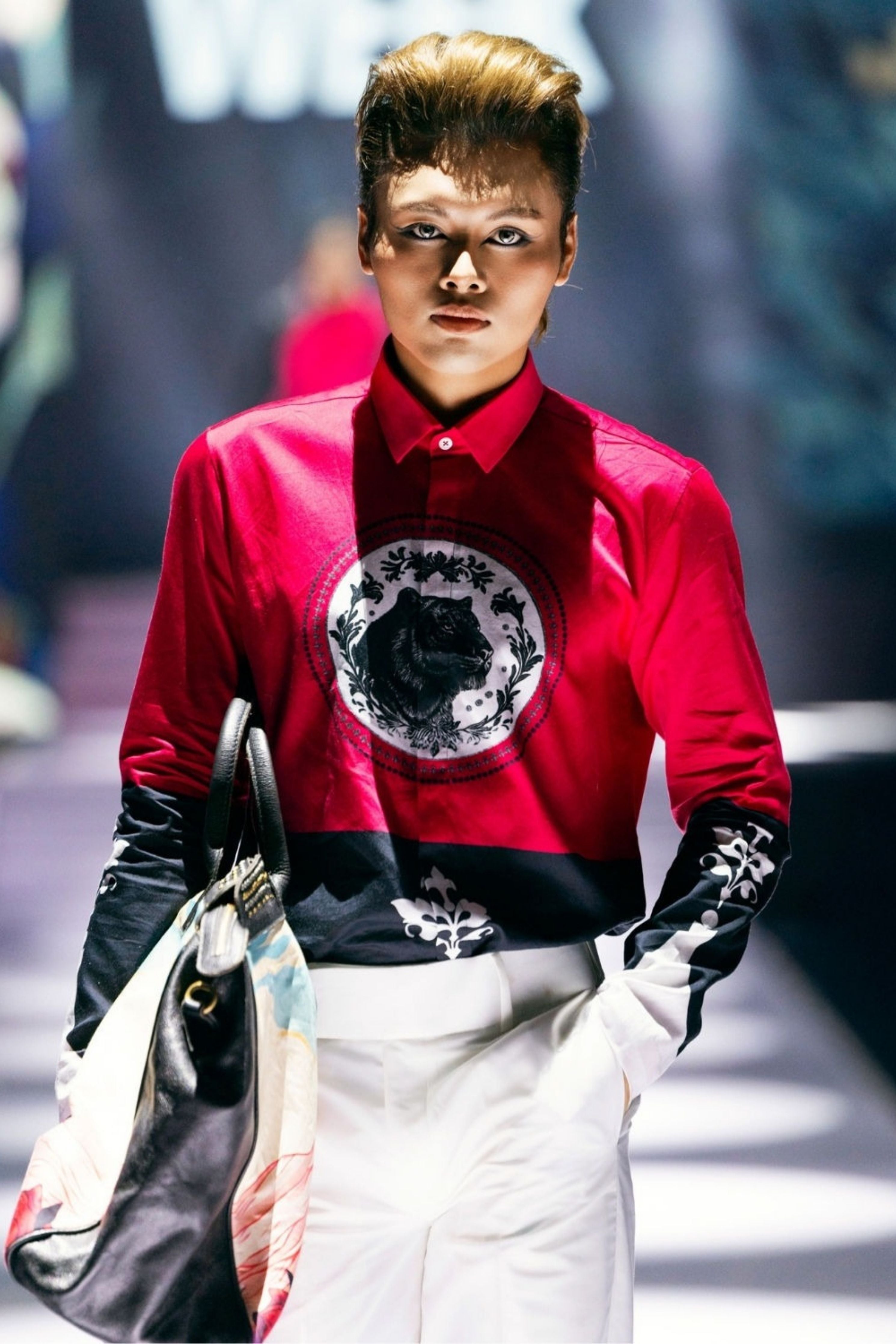 Sher Signature Printed Shirt