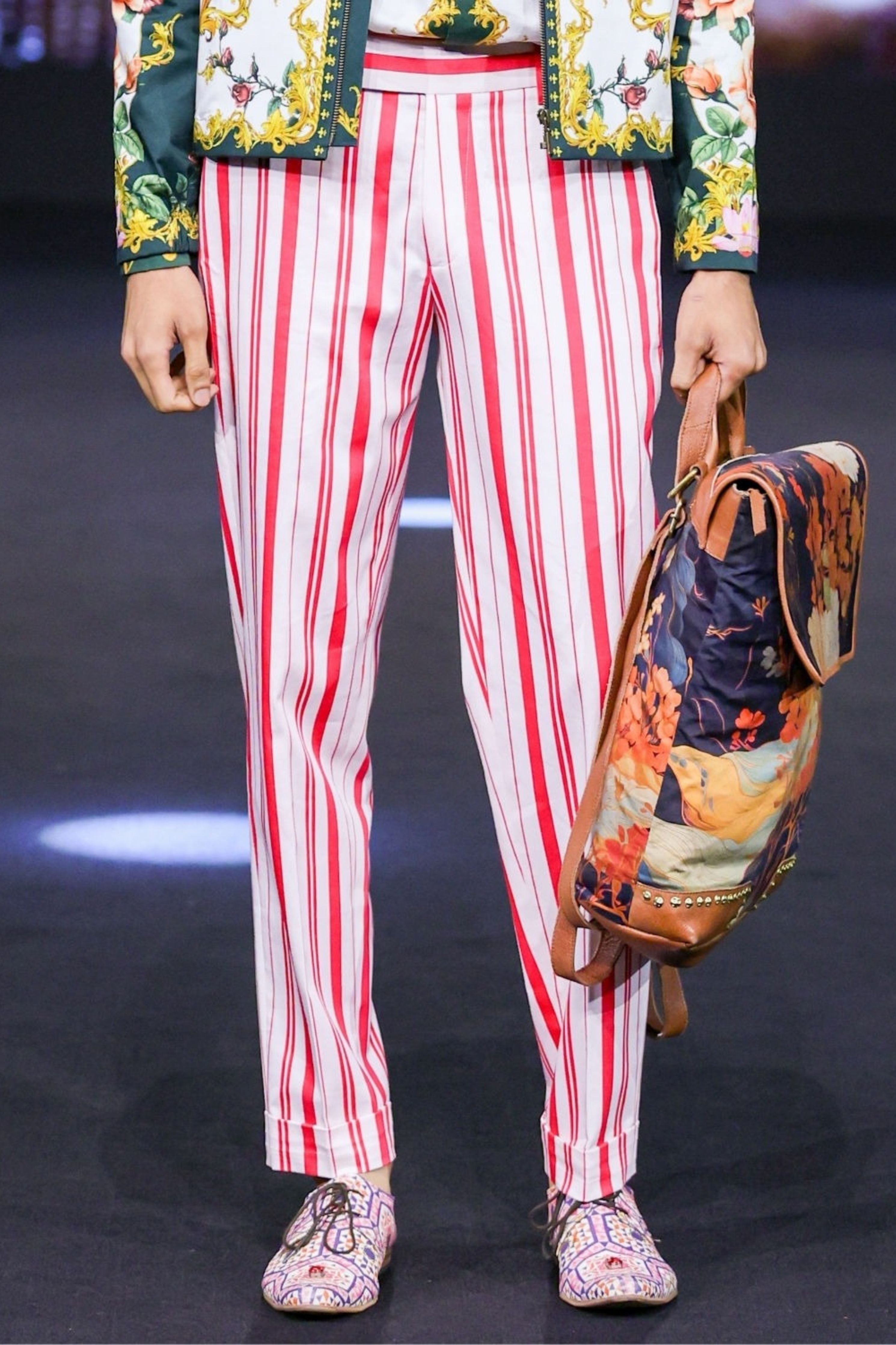 Pinker Striper Trousers