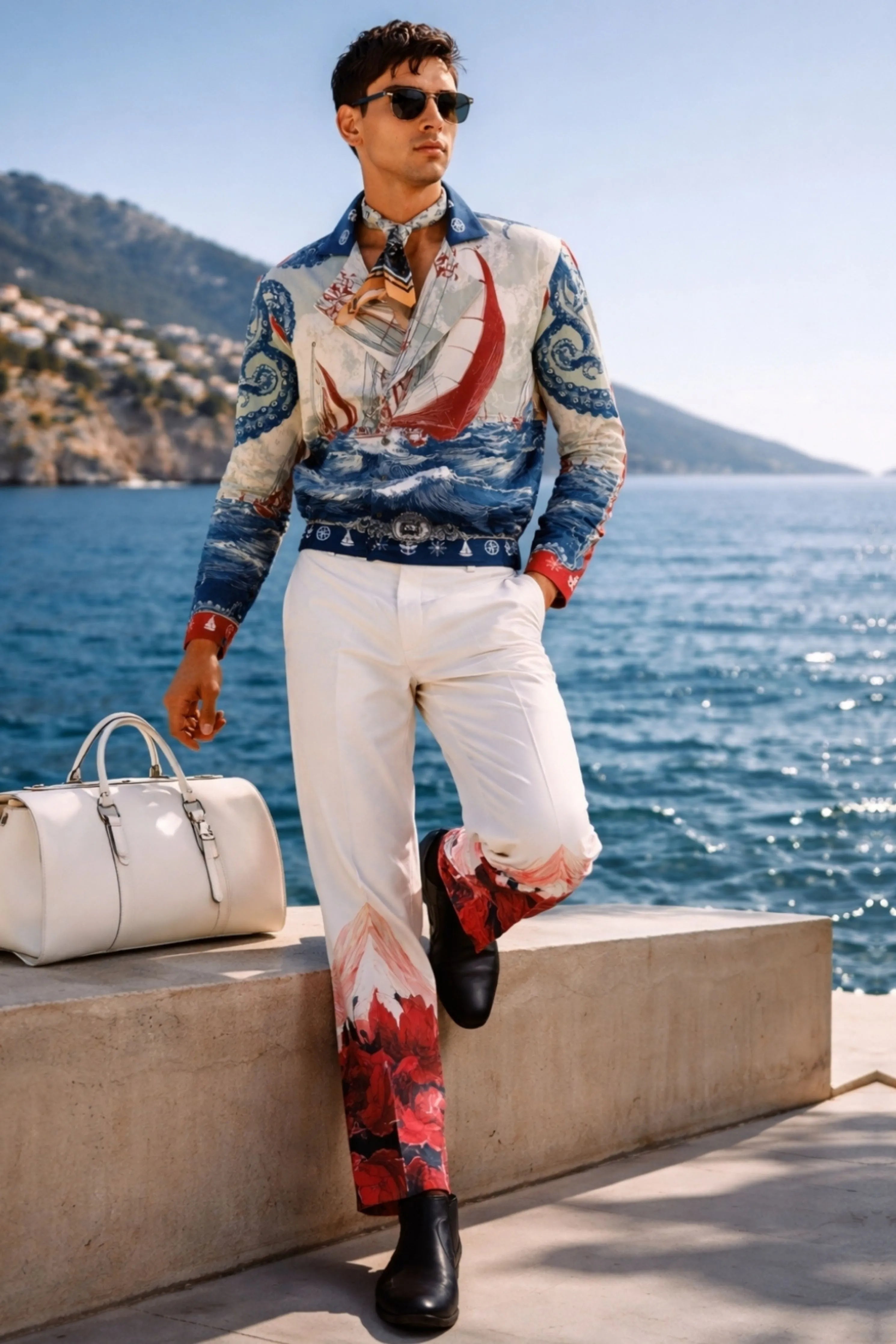 Mountain Printed Trousers
