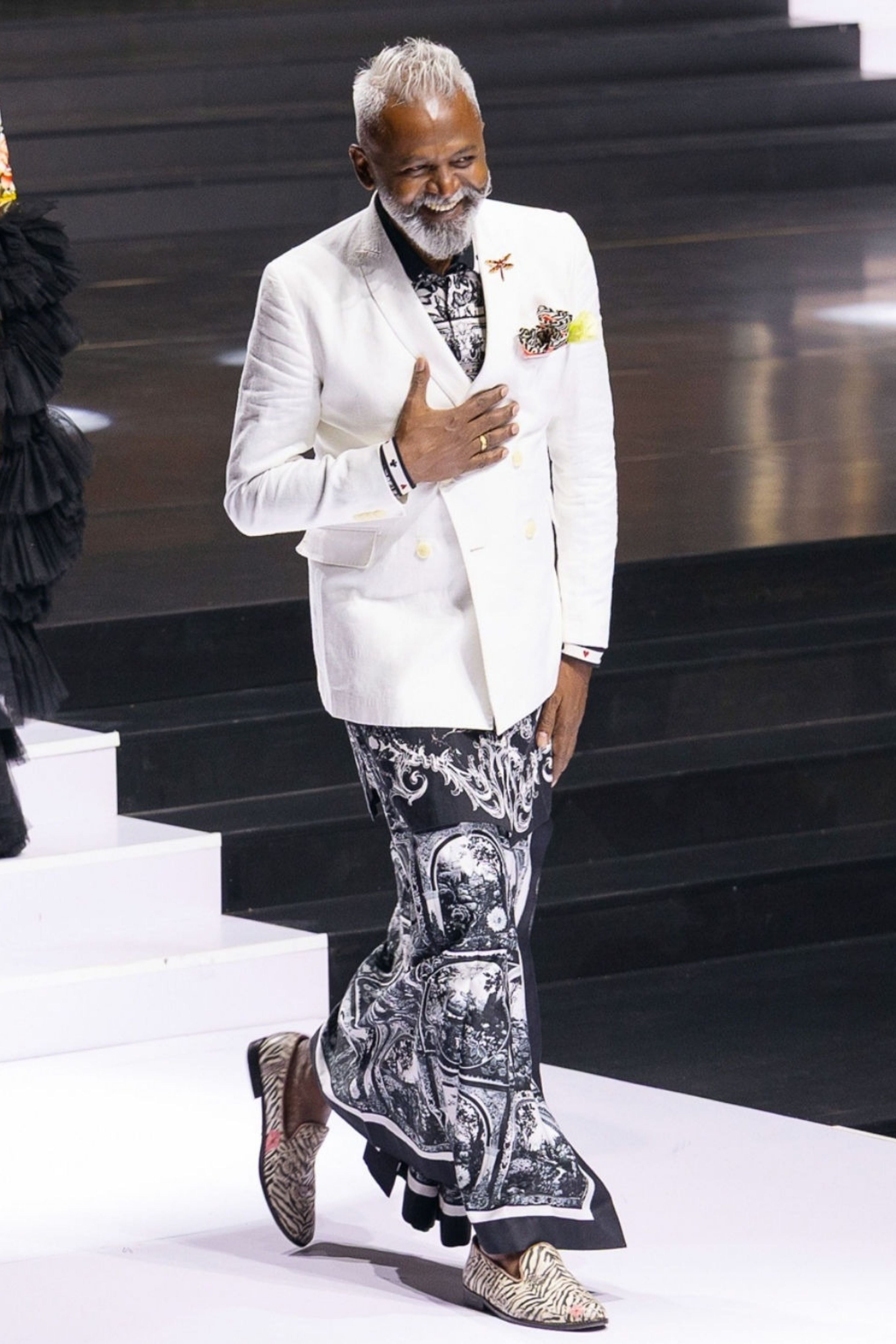 Baroque Pre-Pleated Sarong Dhoti