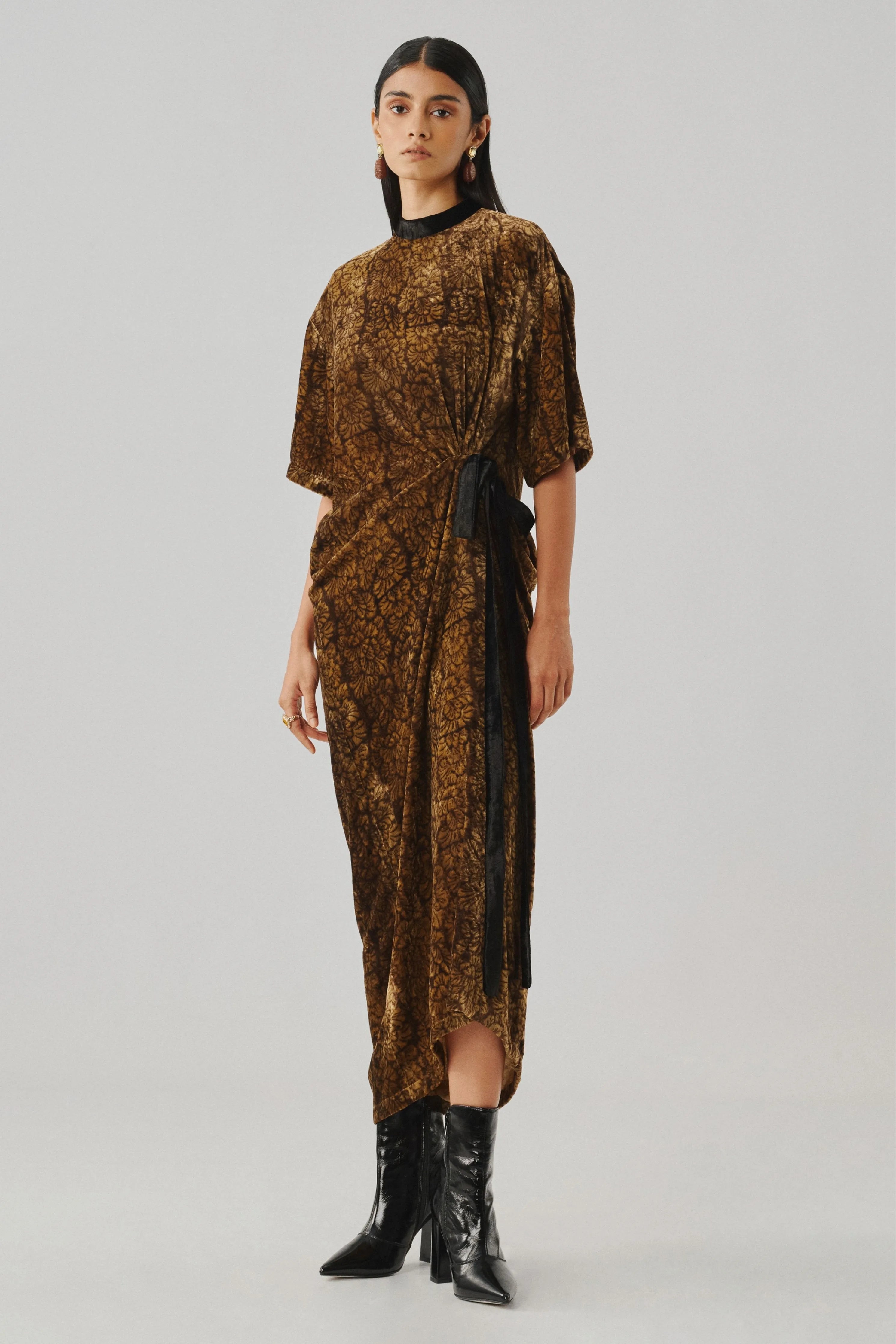 Bronze Hour T-shirt Dress