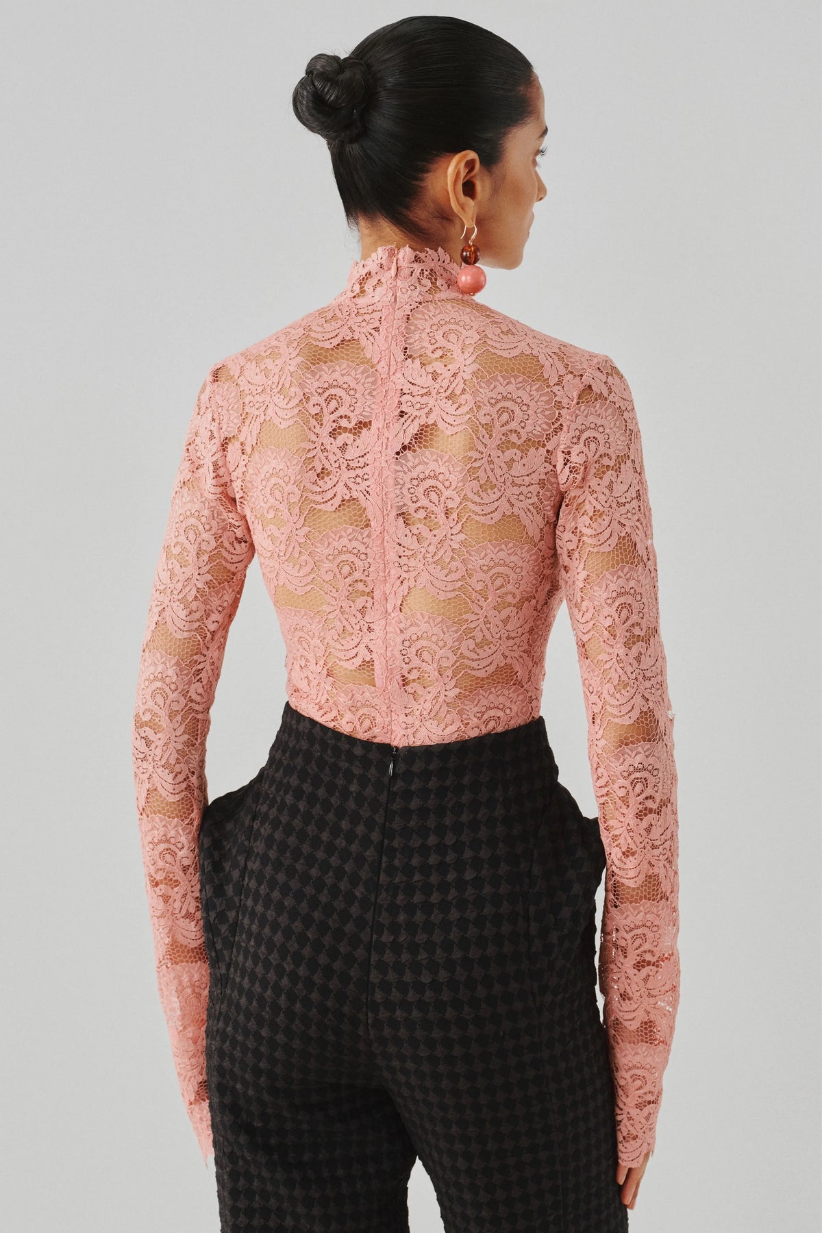 Muse Bodysuit in Blush Pink