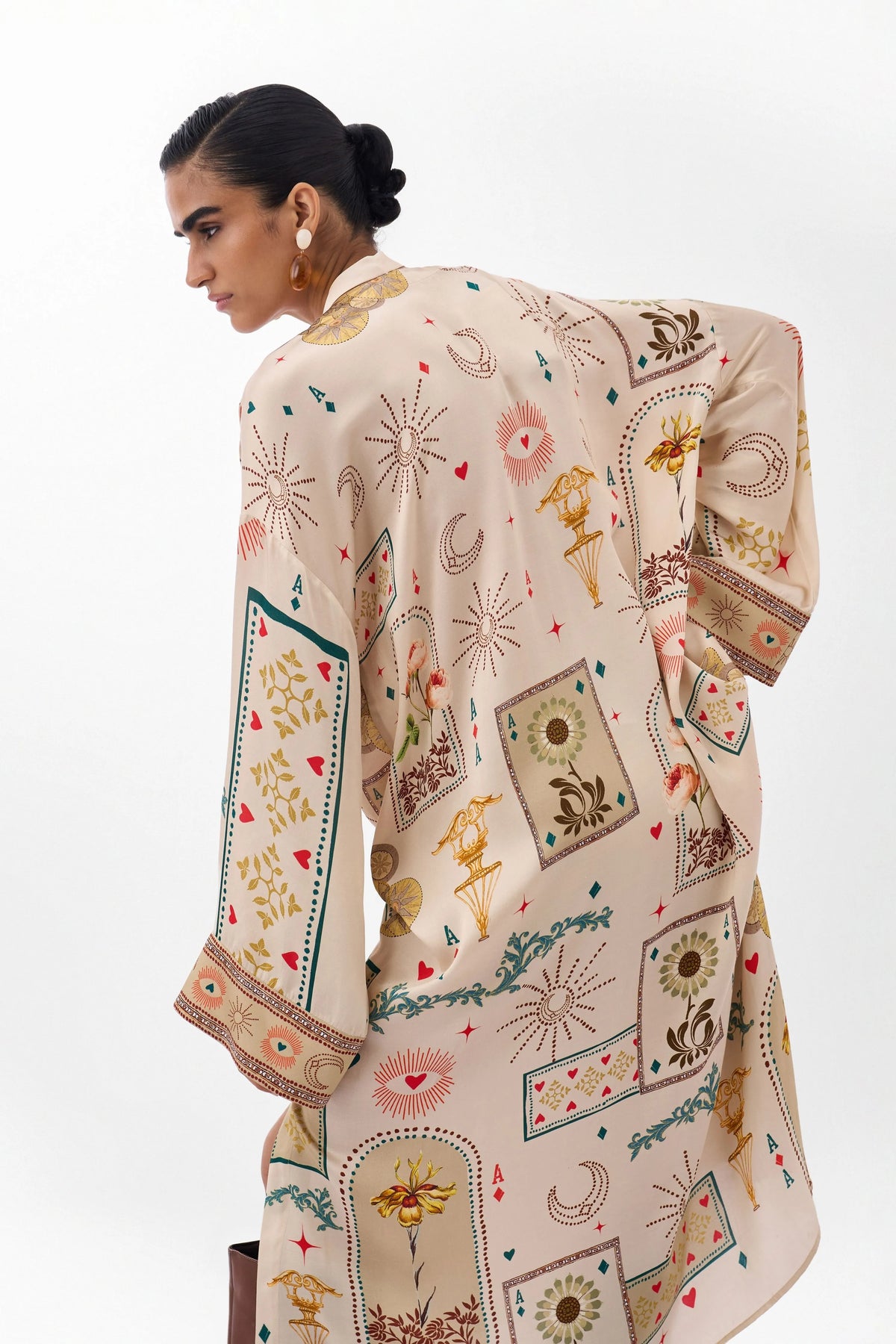 Adah Kaftan Postcards & Petals