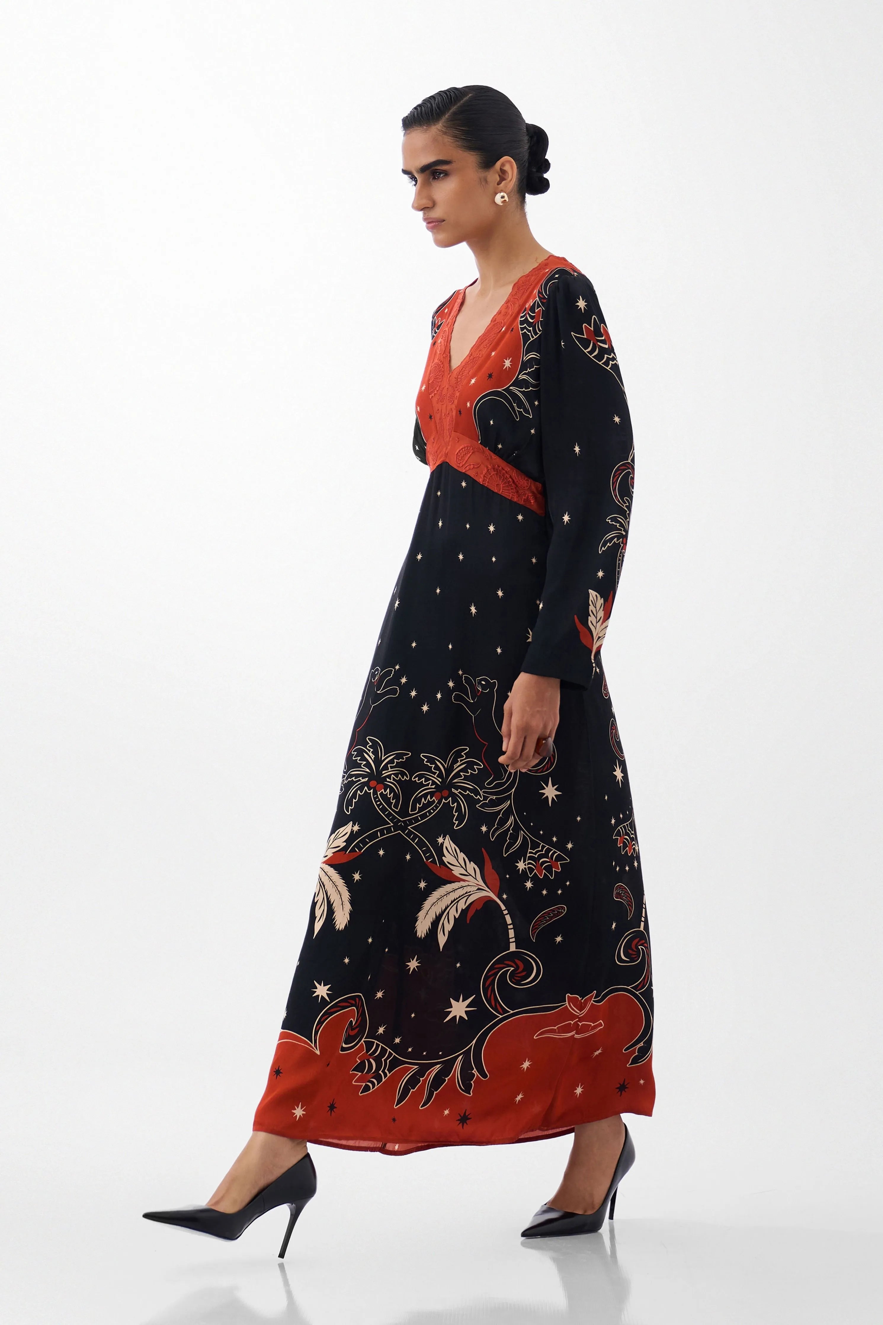Aura Maxi Nocturnal Jungle