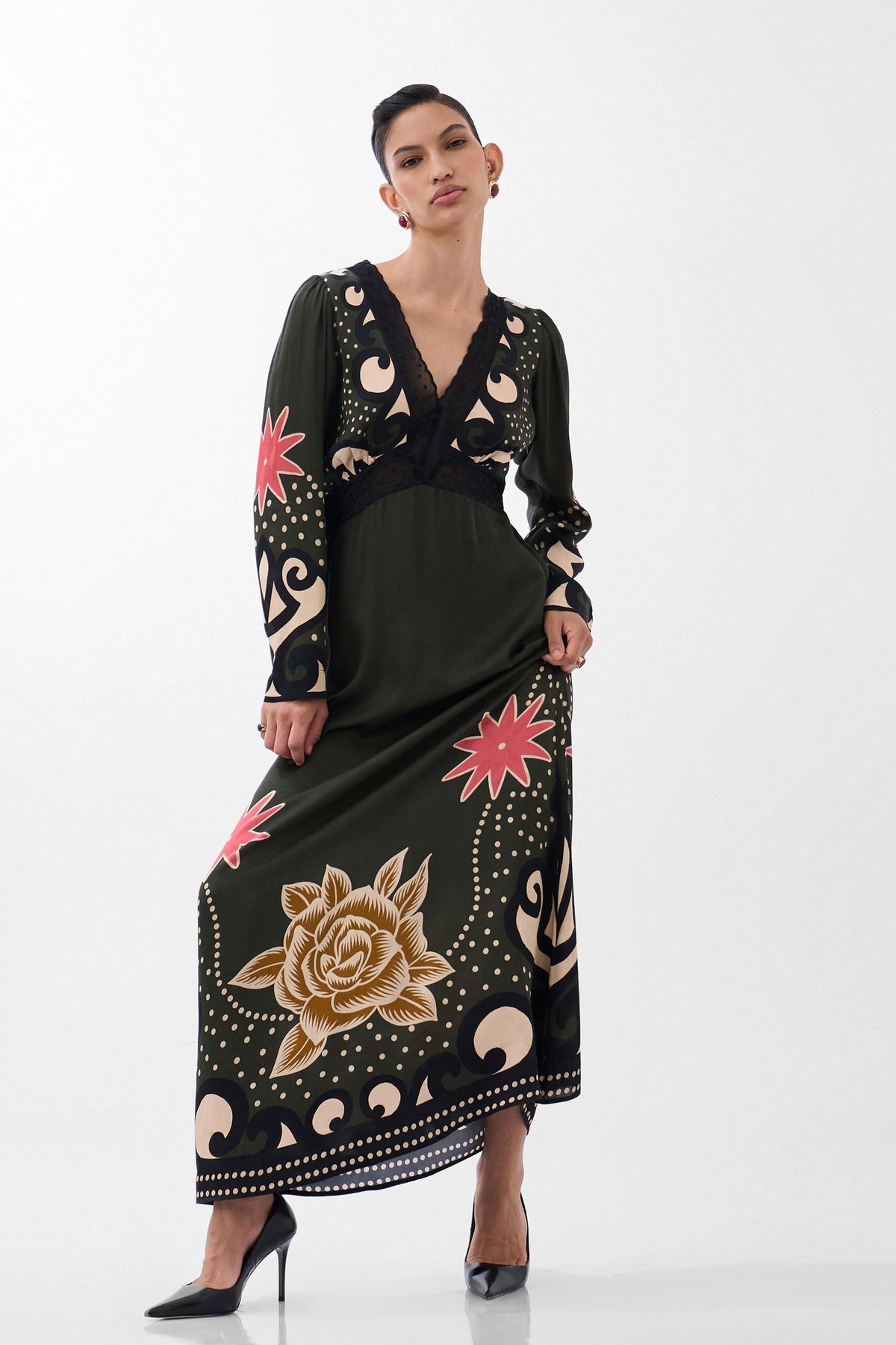 Aura Maxi Old Rose