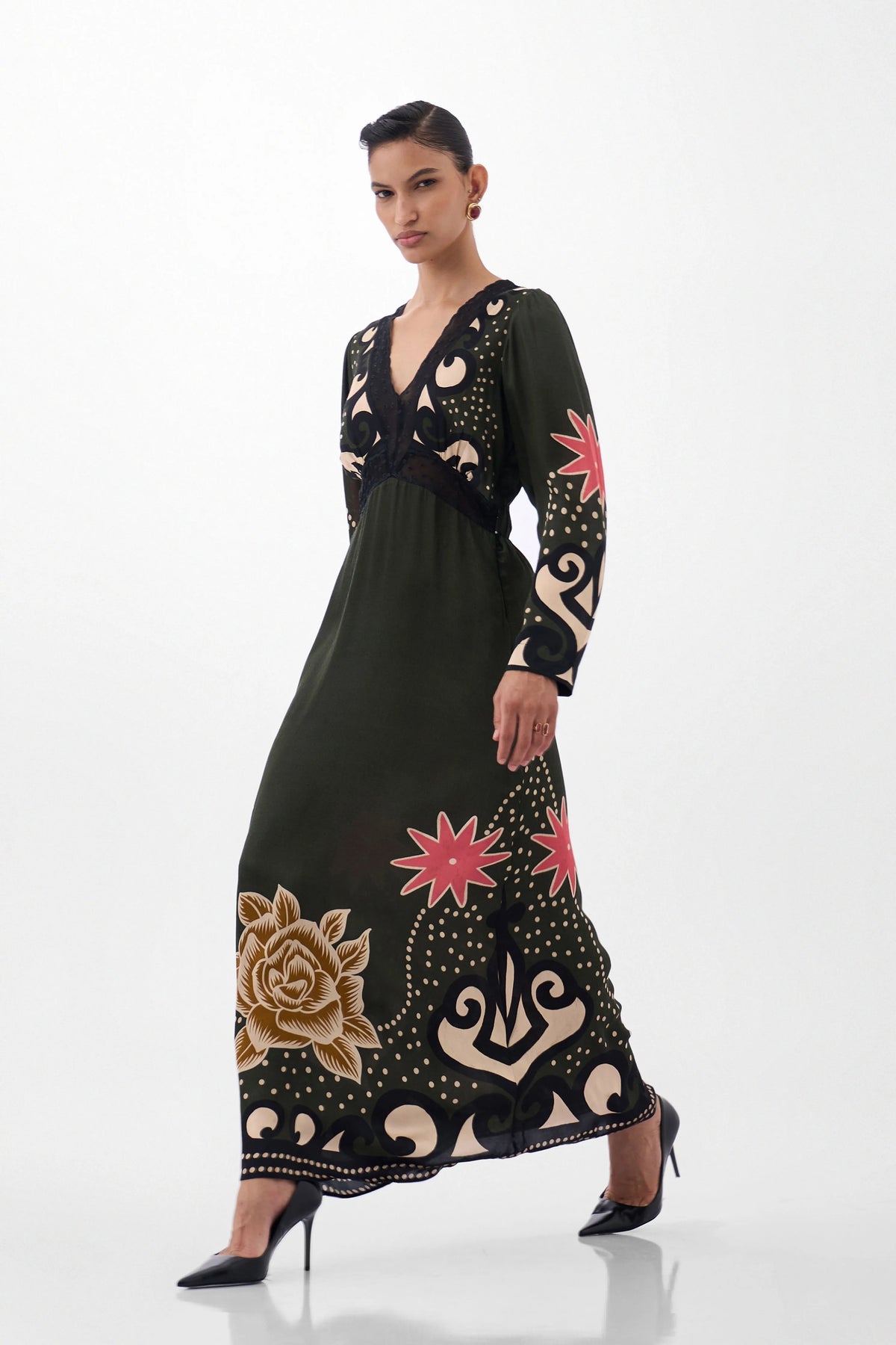 Aura Maxi Old Rose