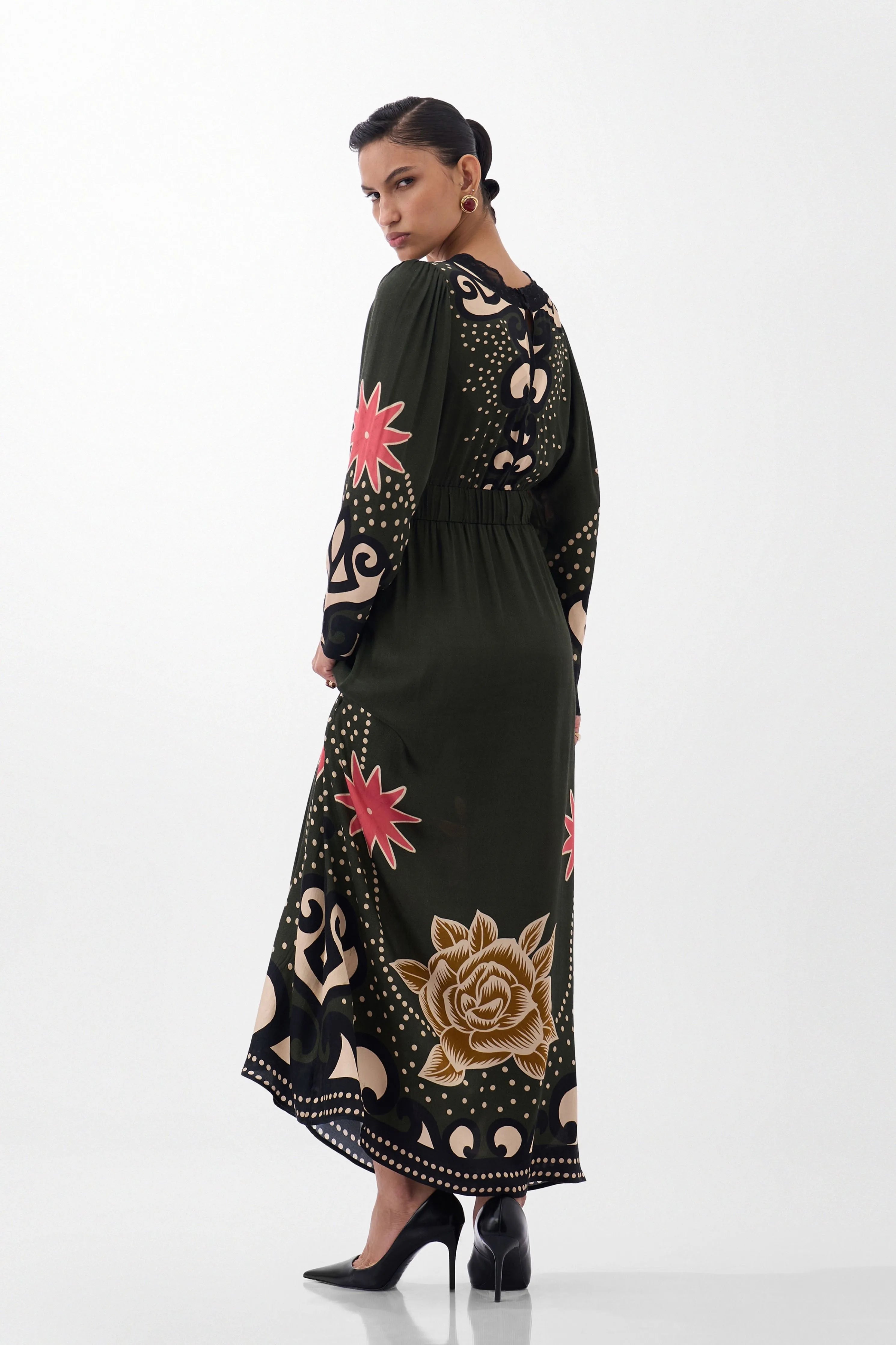 Aura Maxi Old Rose