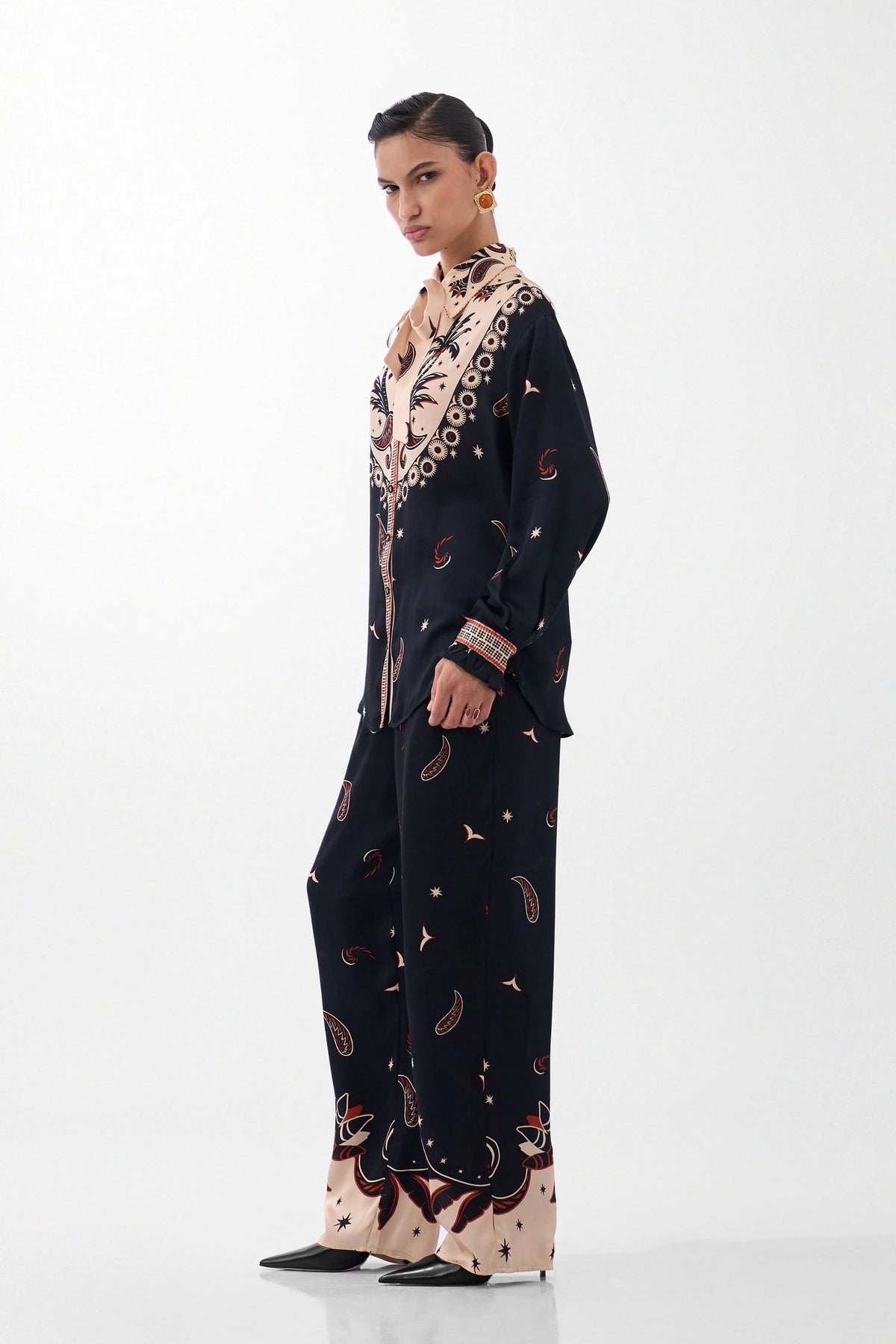 Iris Shirt Nocturnal Jungle