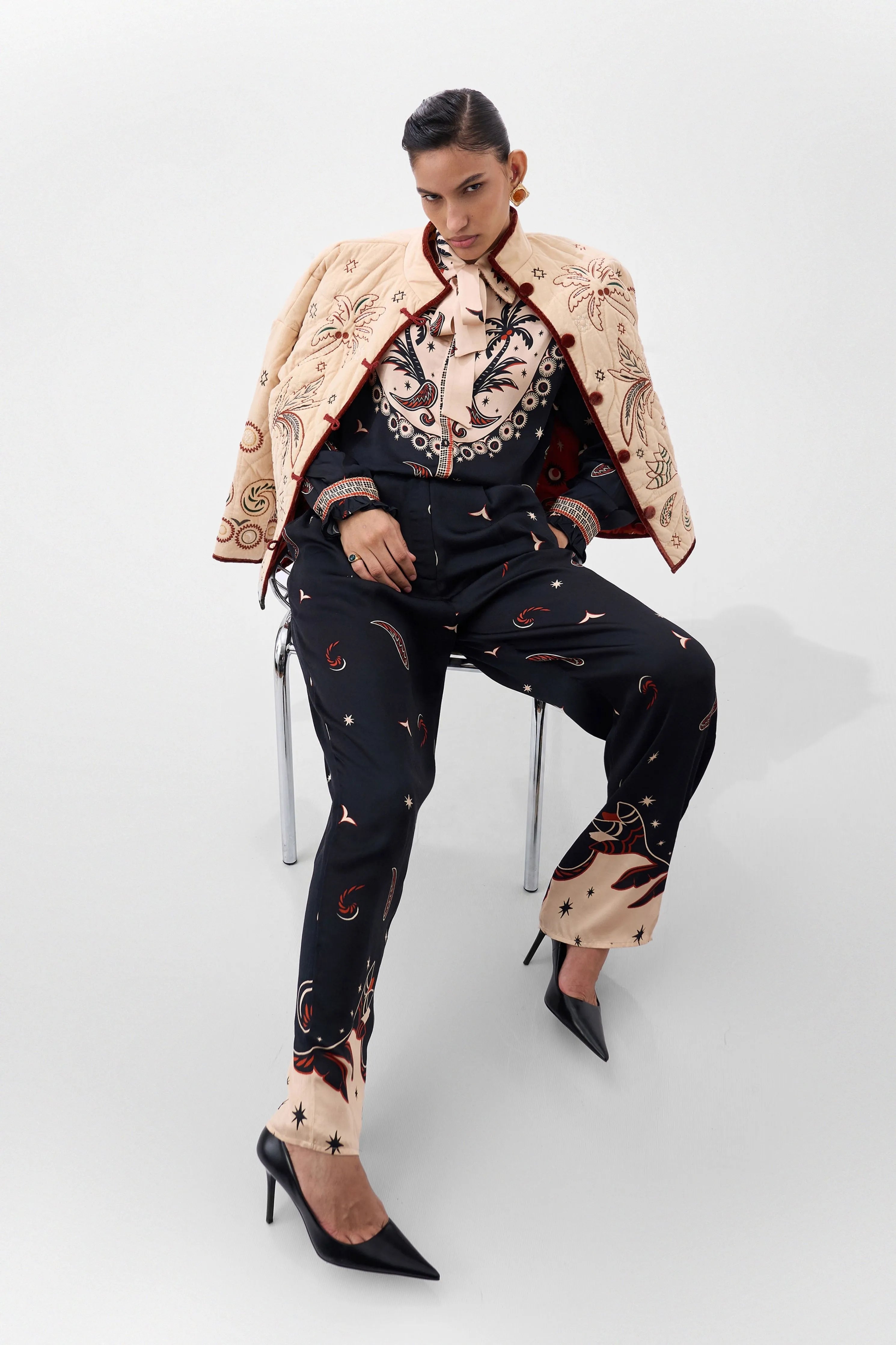 Iris Shirt Nocturnal Jungle