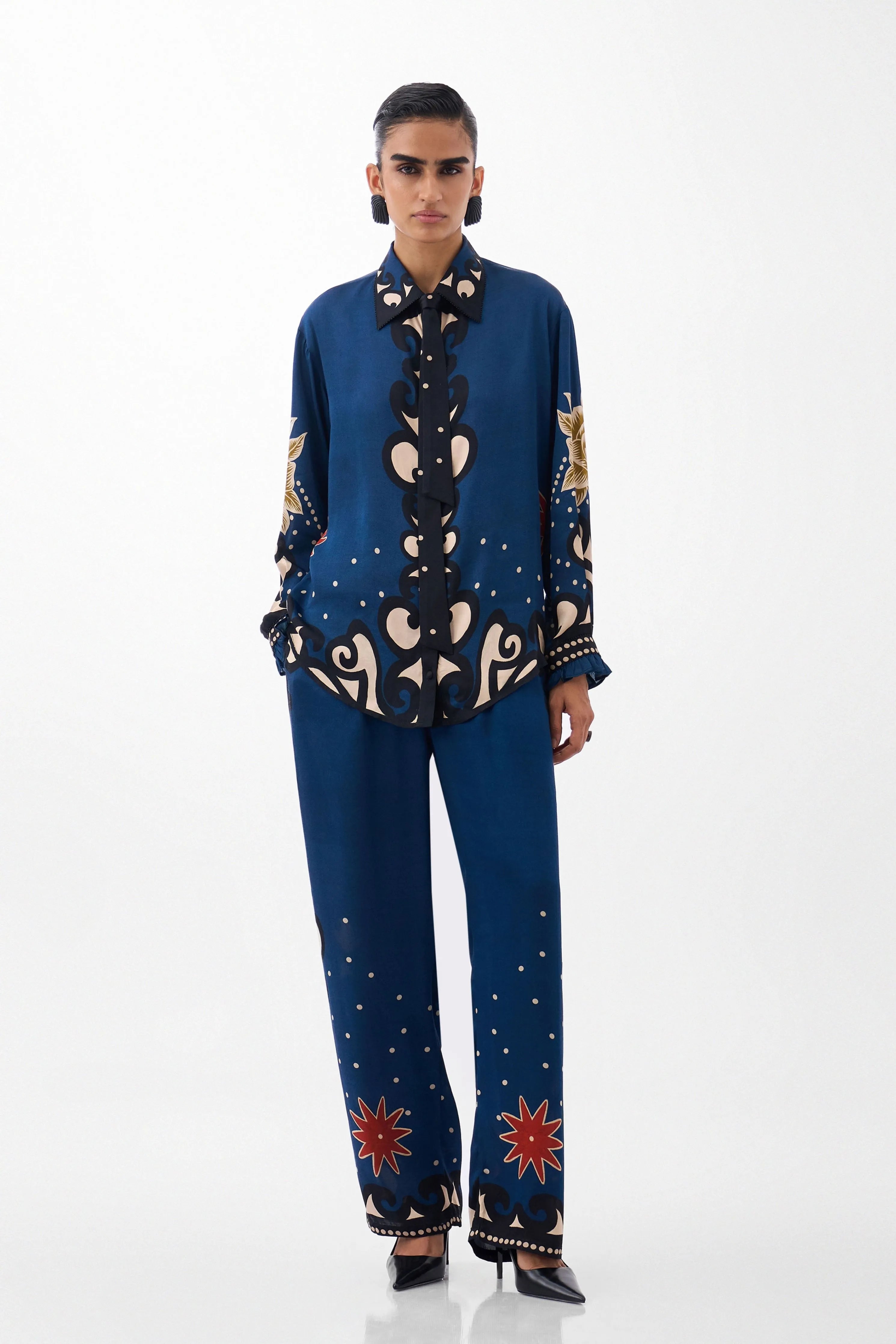 Iris Shirt Old Rose