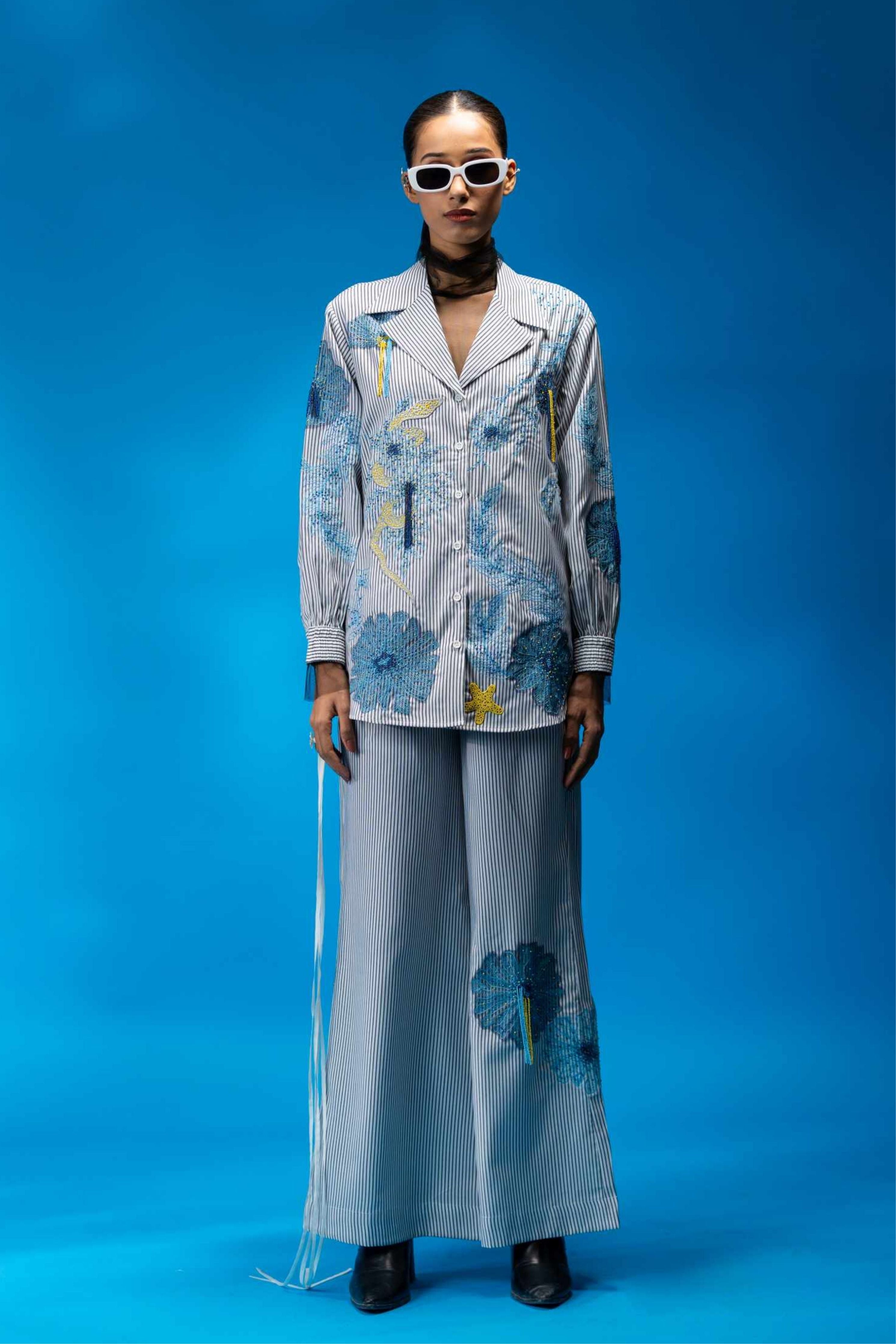 Azurea Floral Co-Ord Set