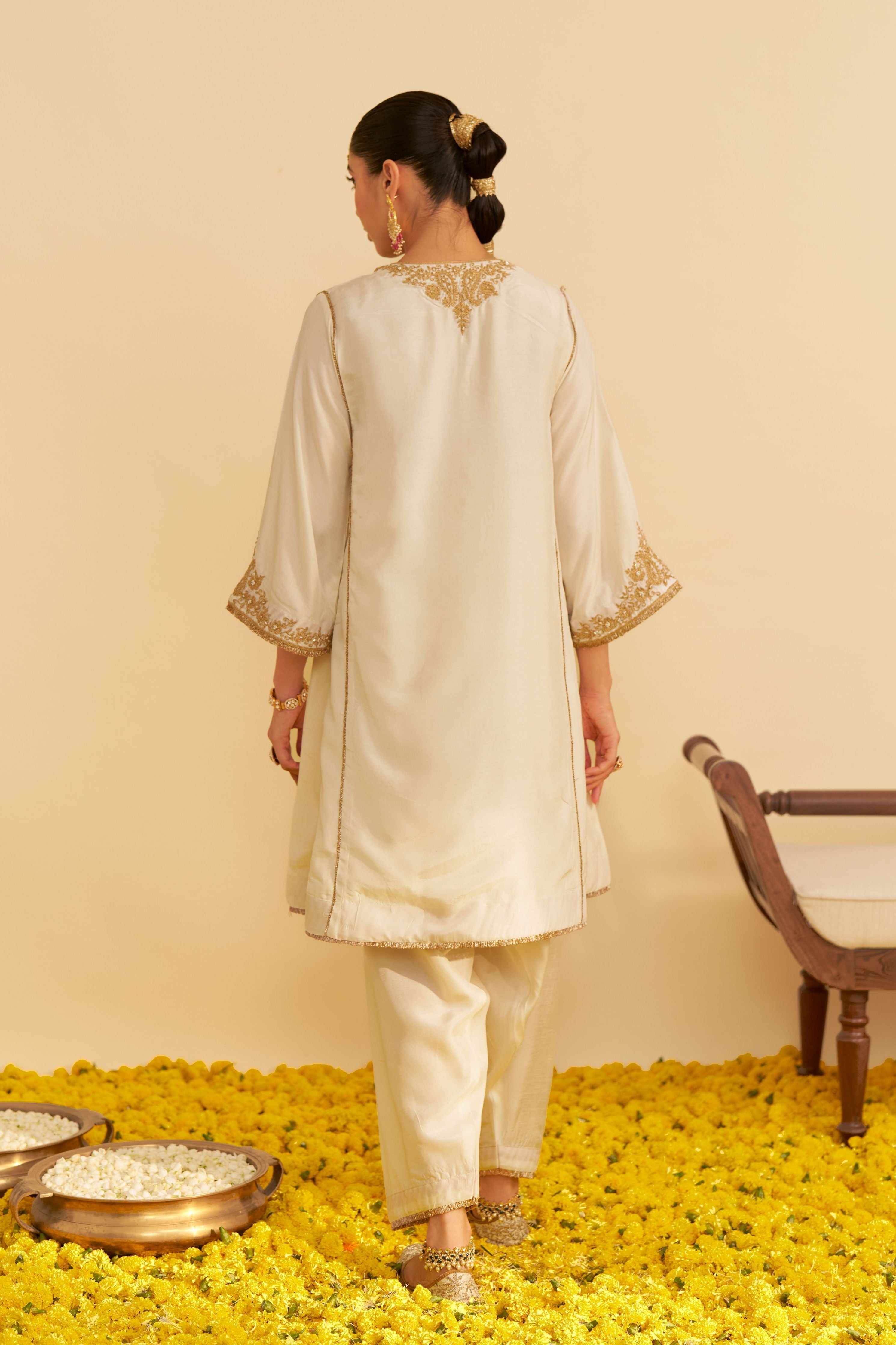 Arya - Short Chauga With Salwar And Dupatta