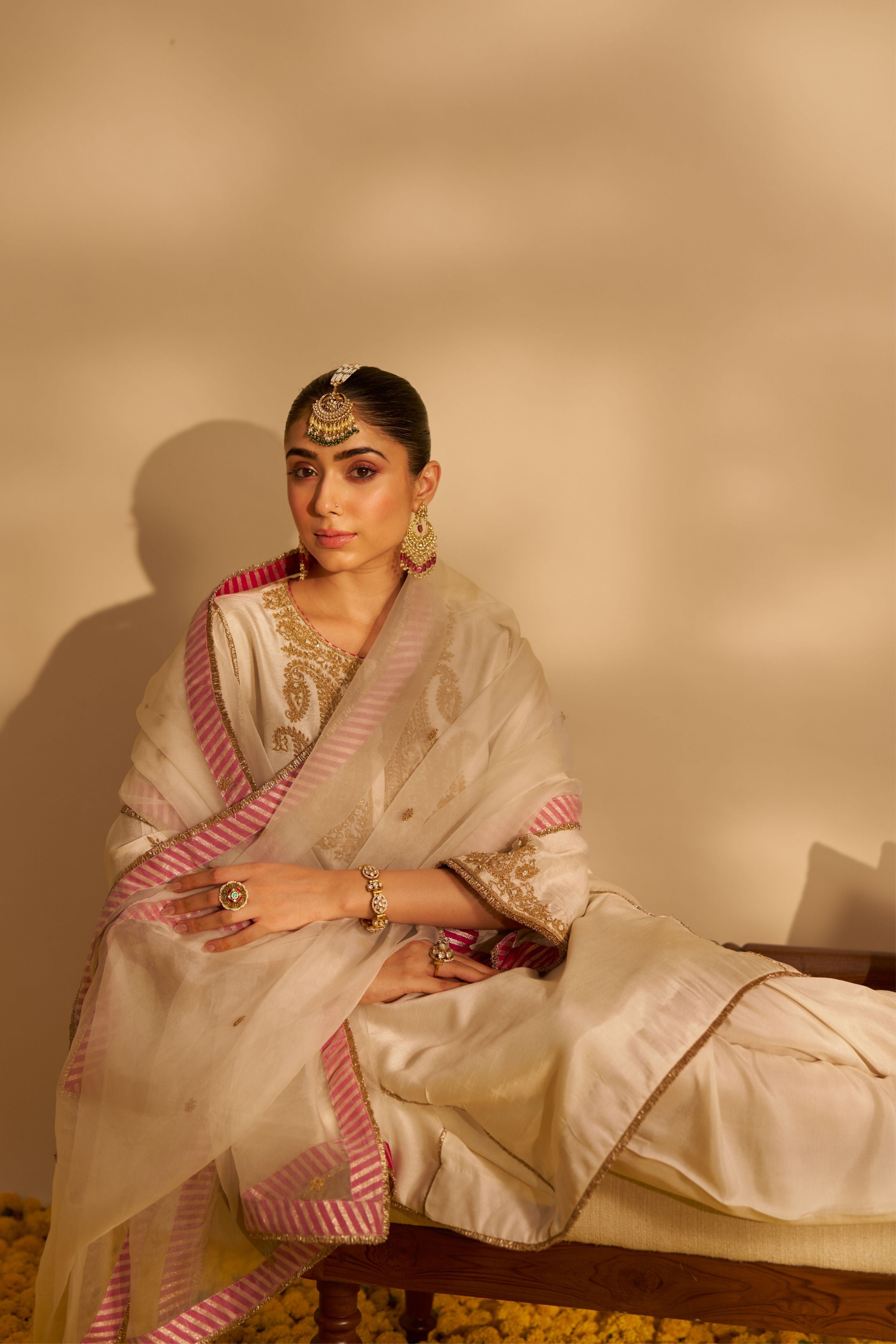 Arya - Short Chauga With Salwar And Dupatta