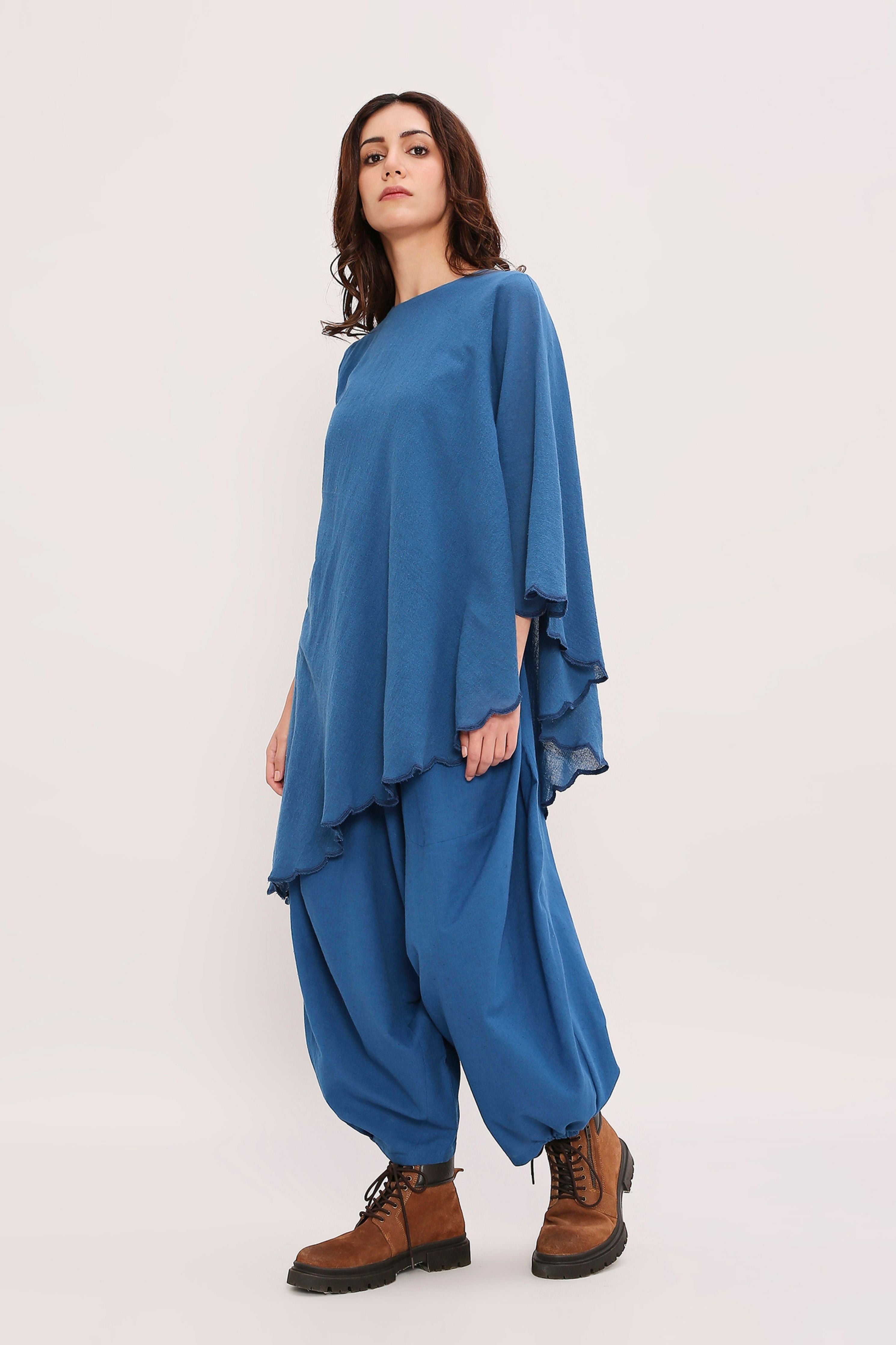 Blue Baggy Pants