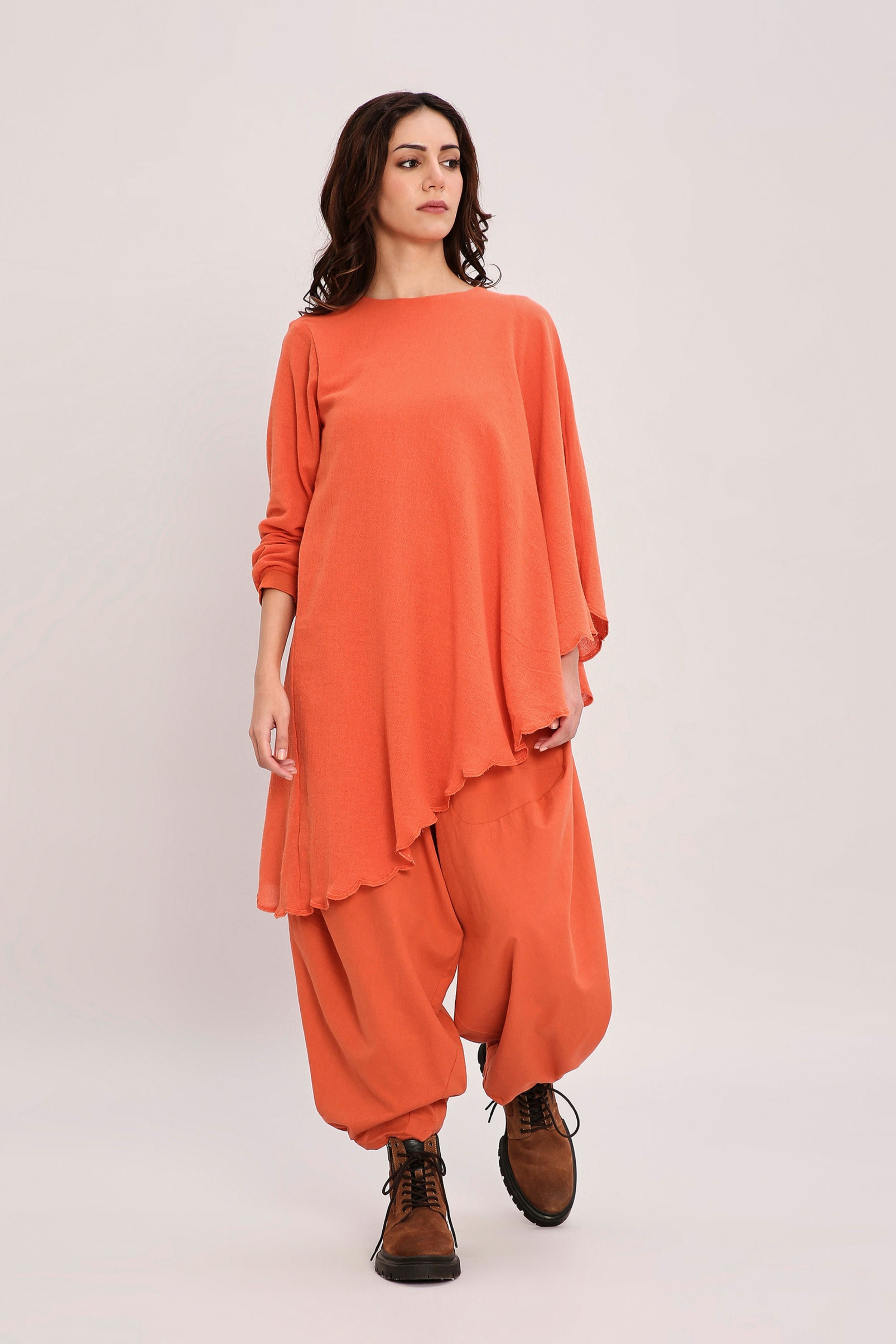 Rust Baggy Pants