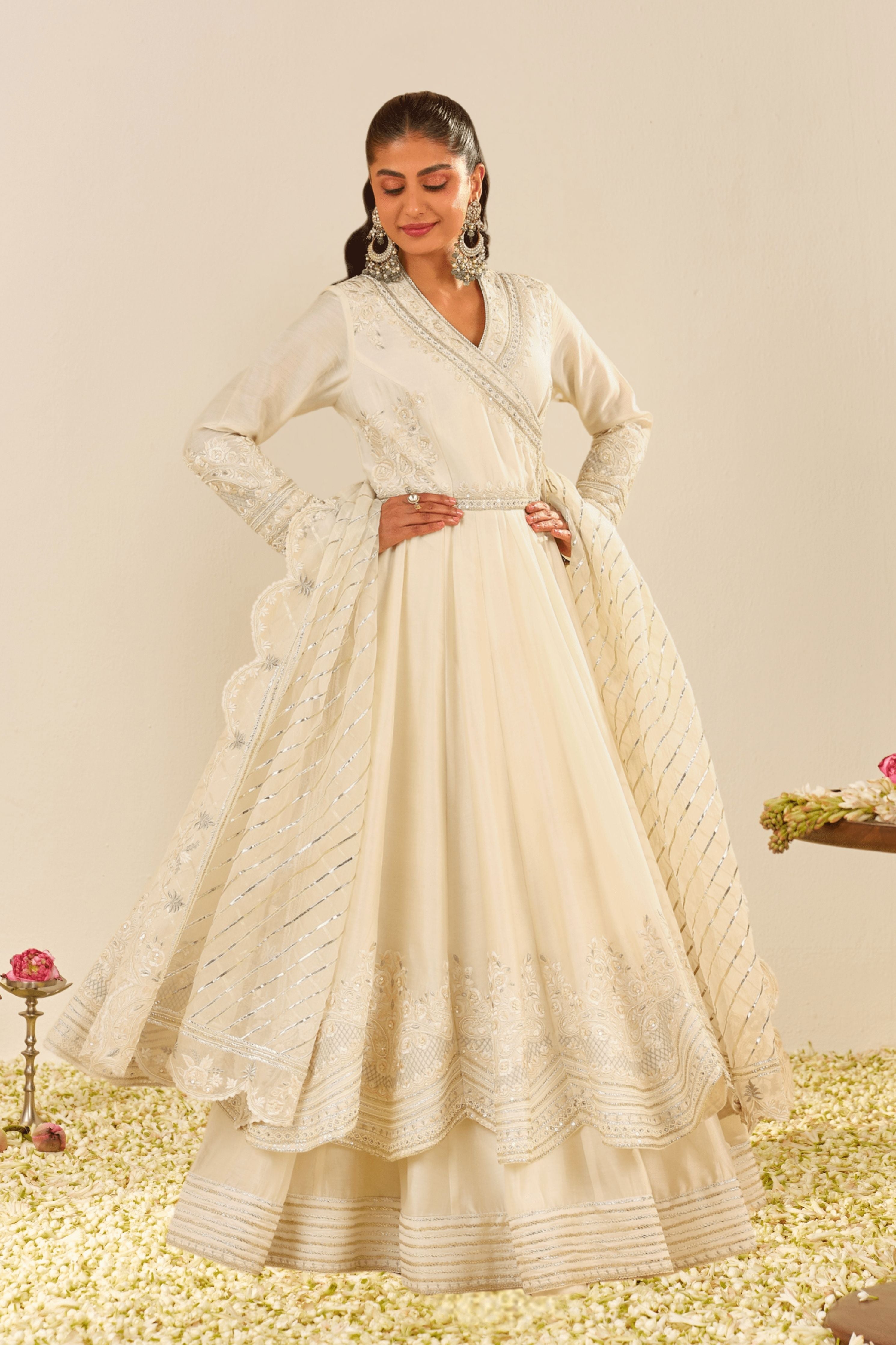 Ameena Anarkali Skirt Set