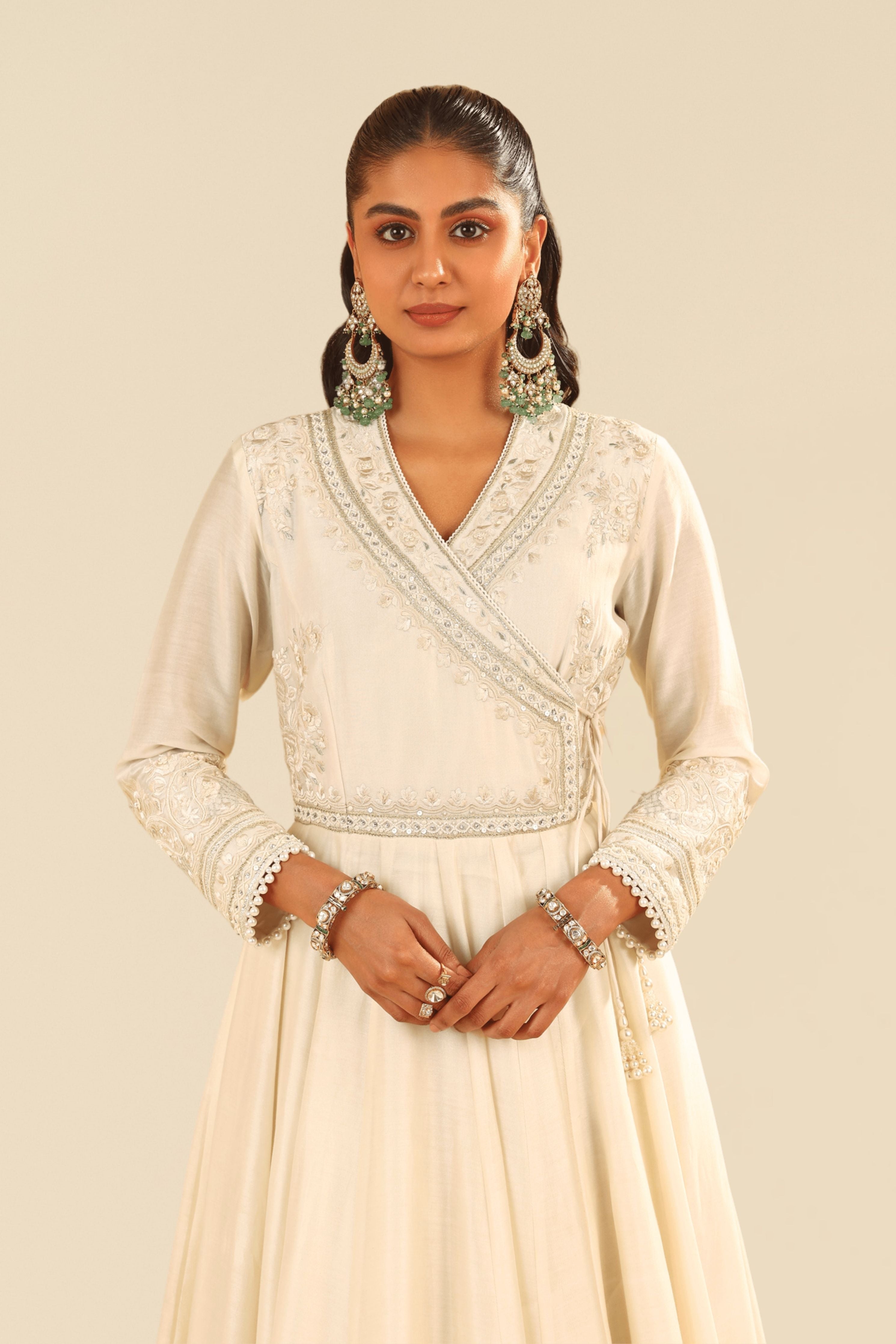 Ameena Anarkali Skirt Set