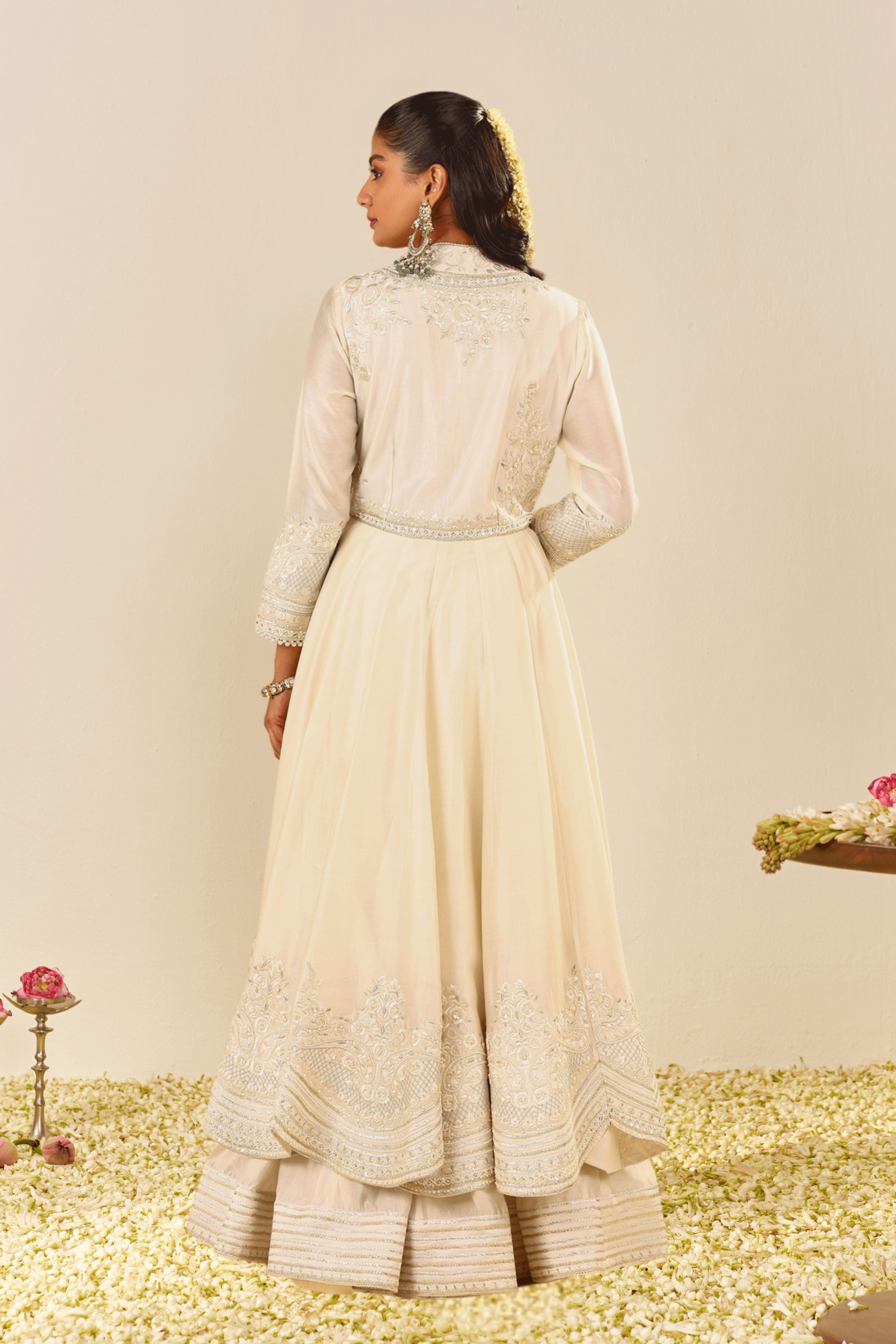 Ameena Anarkali Skirt Set
