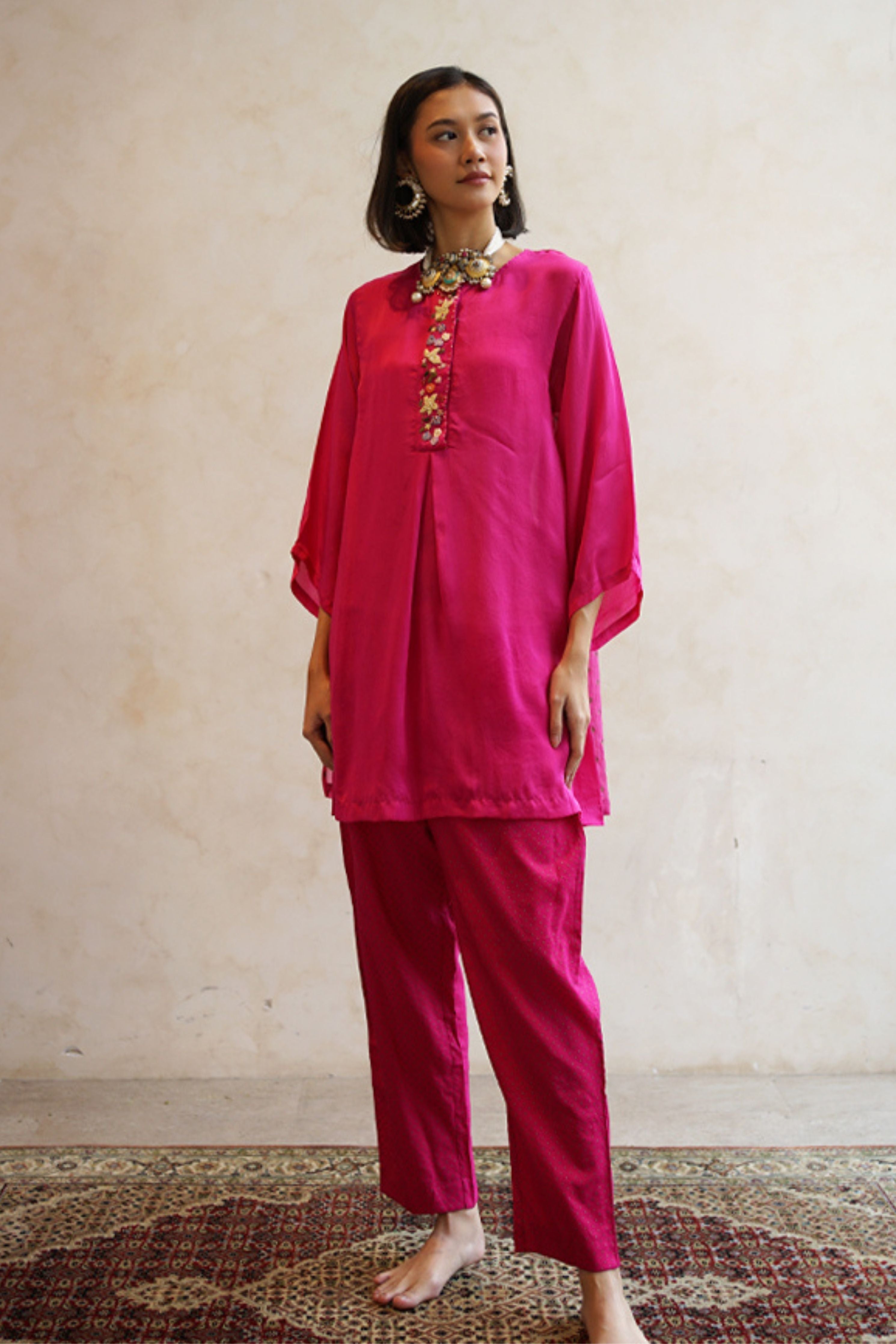 Hot Pink Manuka Tunic Set