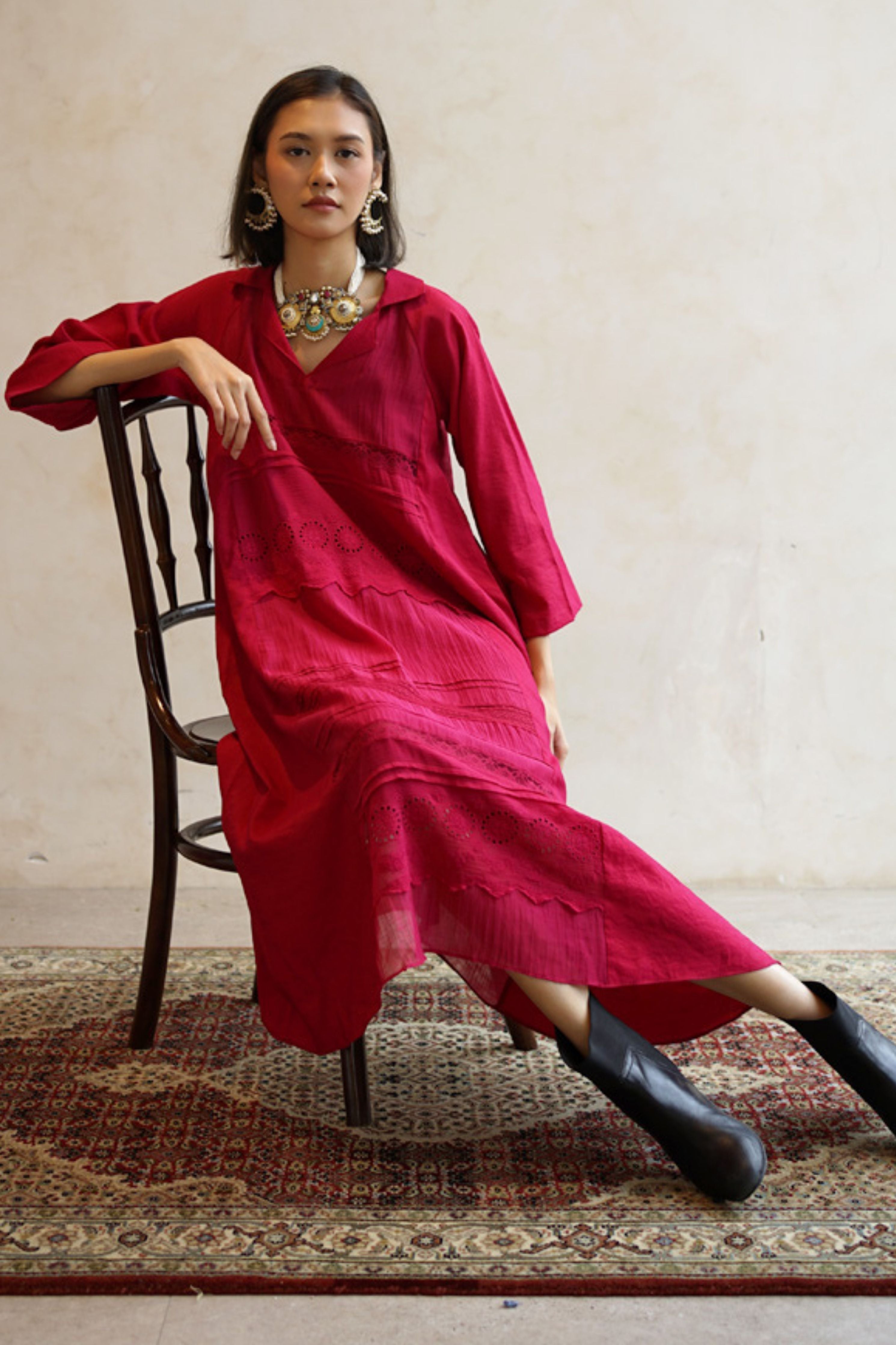 Red Perth Tunic
