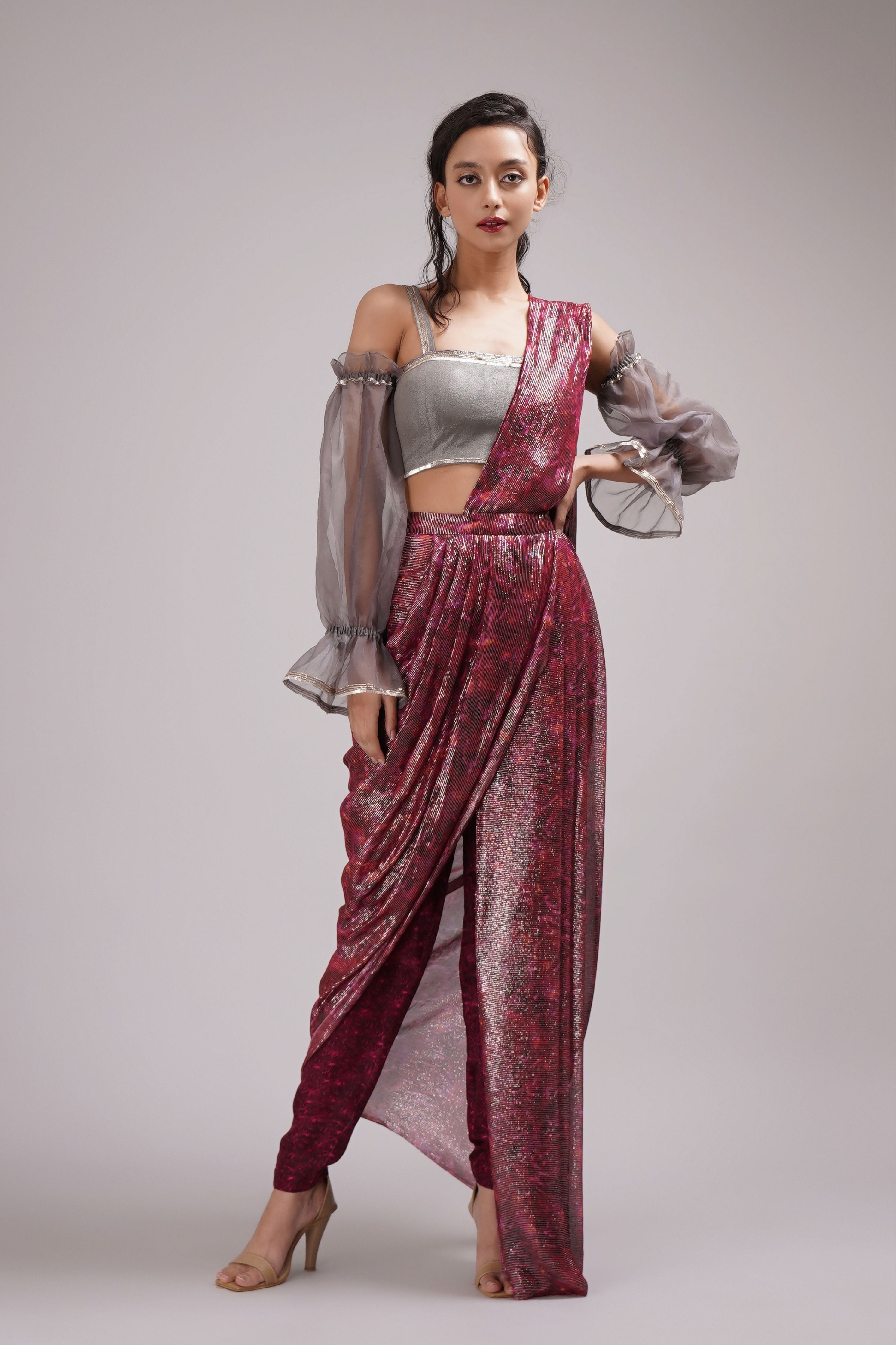 Muguet Saree