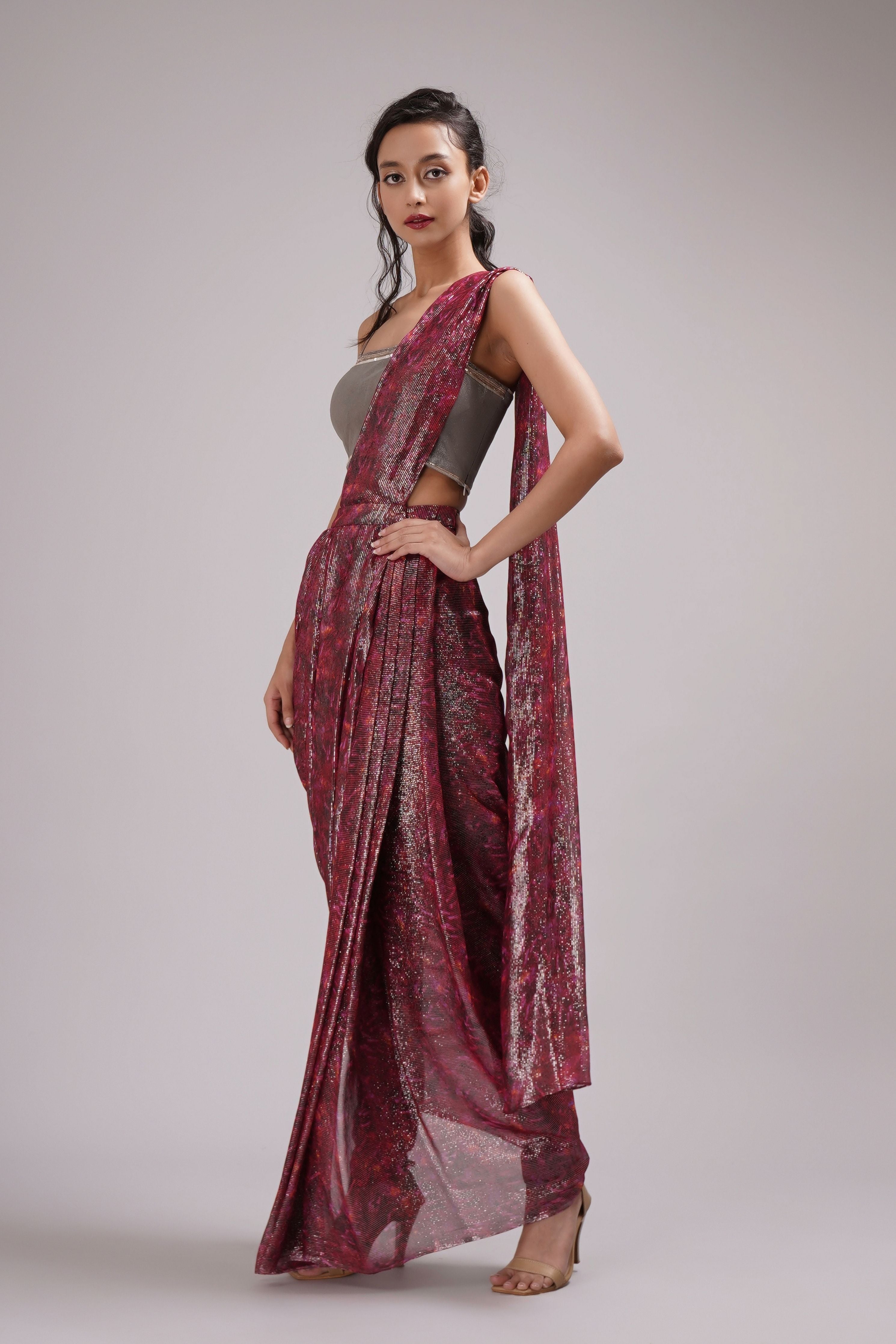 Muguet Saree