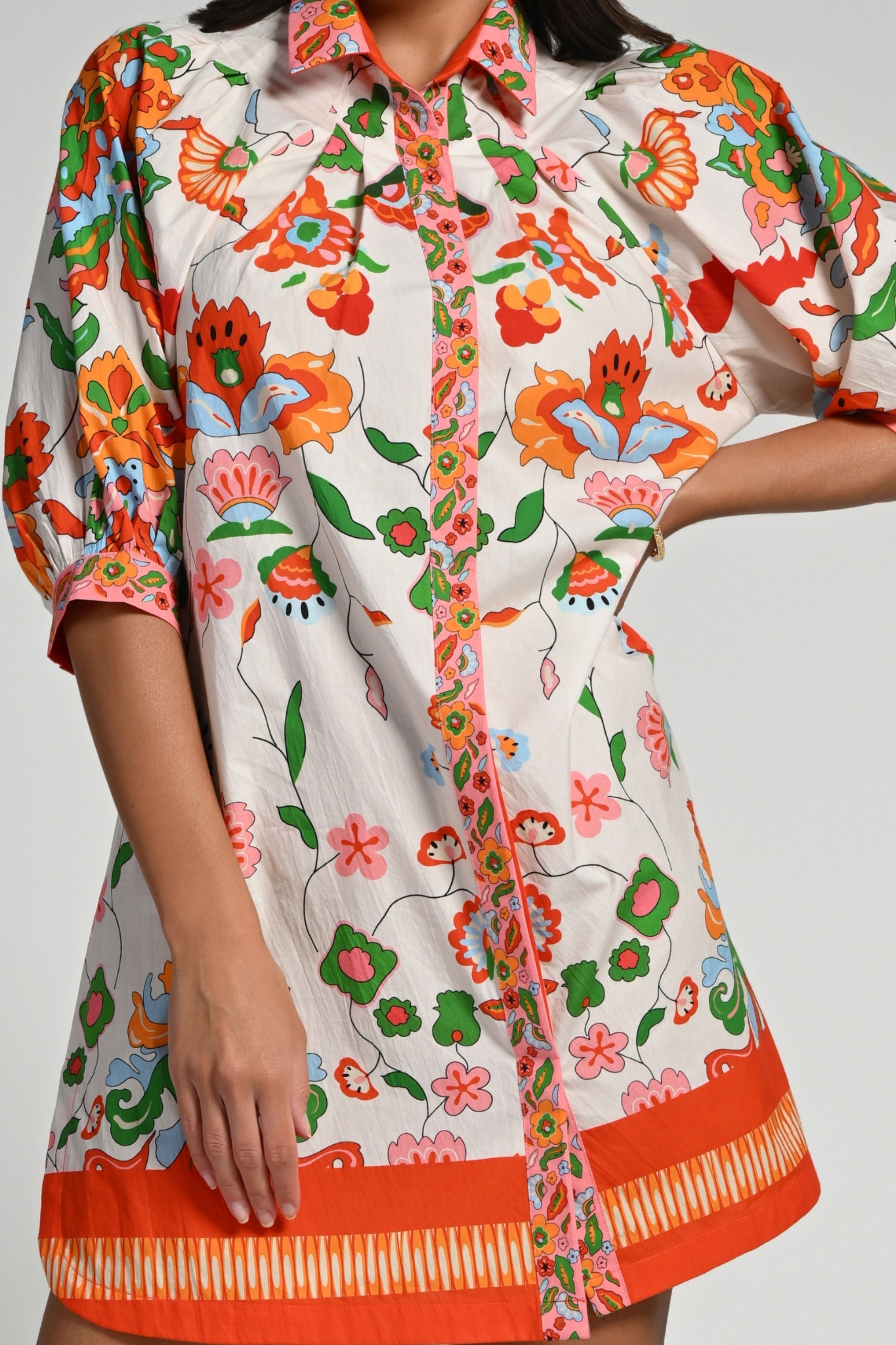 Floral Utopia Cotton Dress