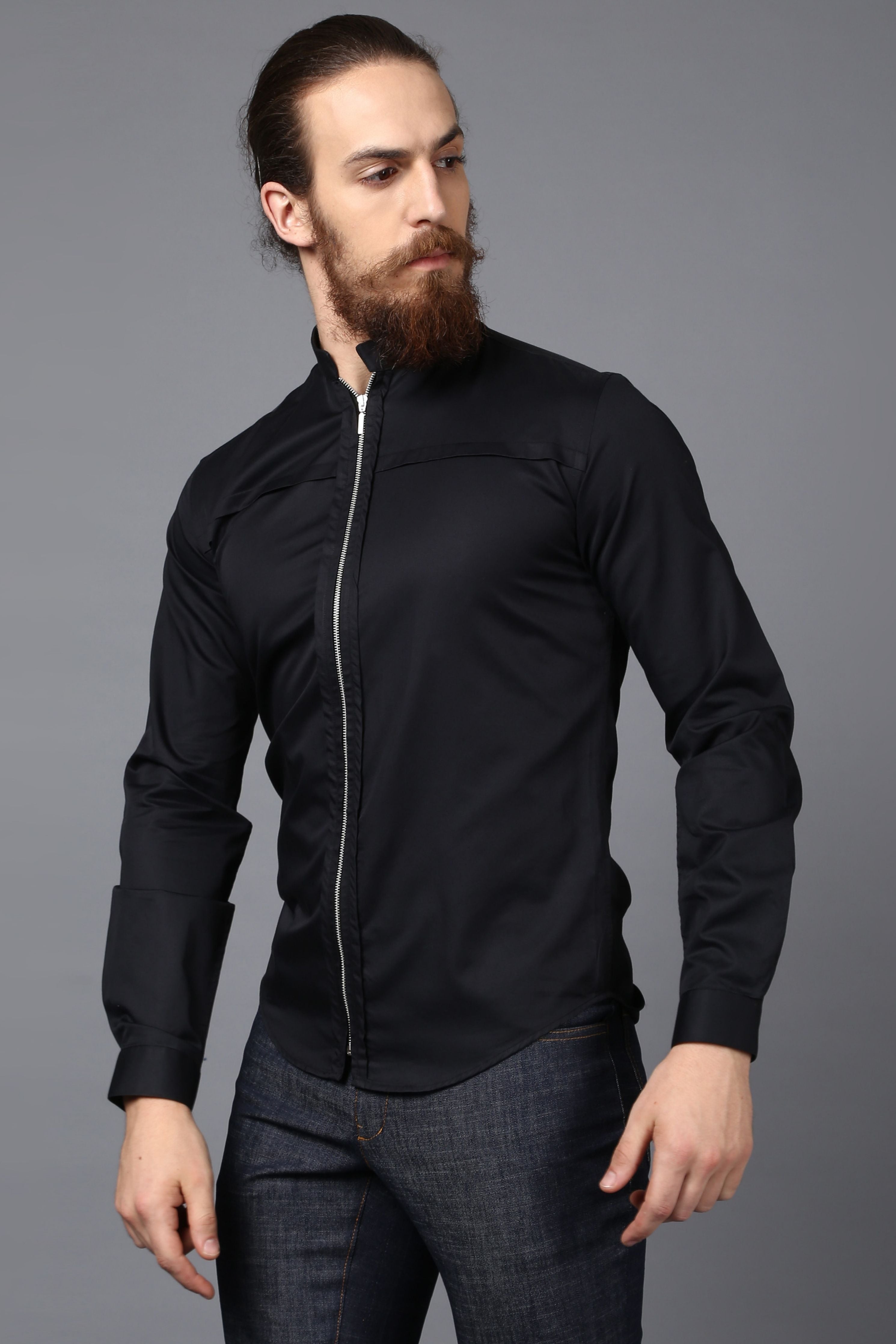 Black The Zipper