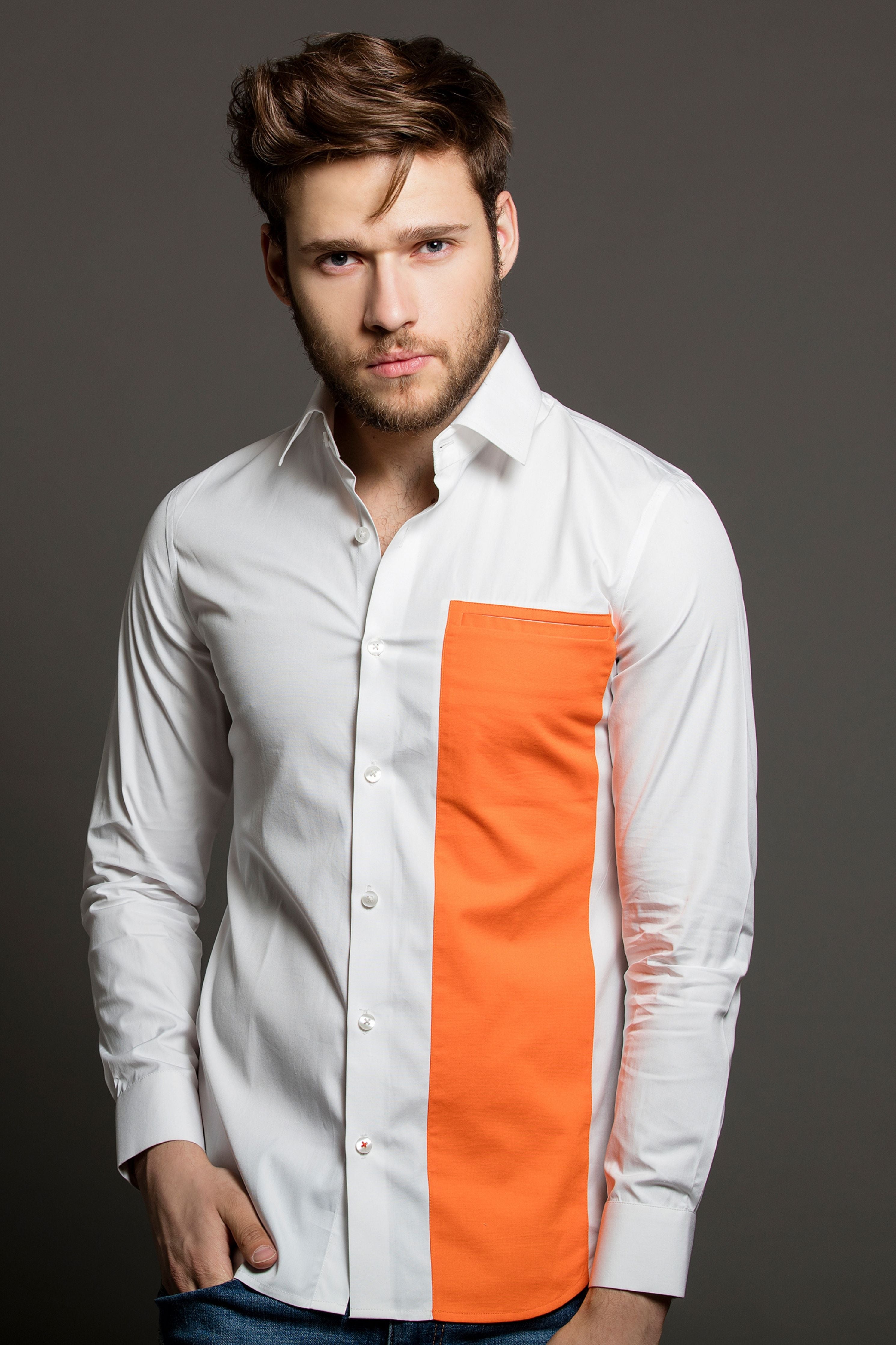 Bleeding Wallet Orange Shirt