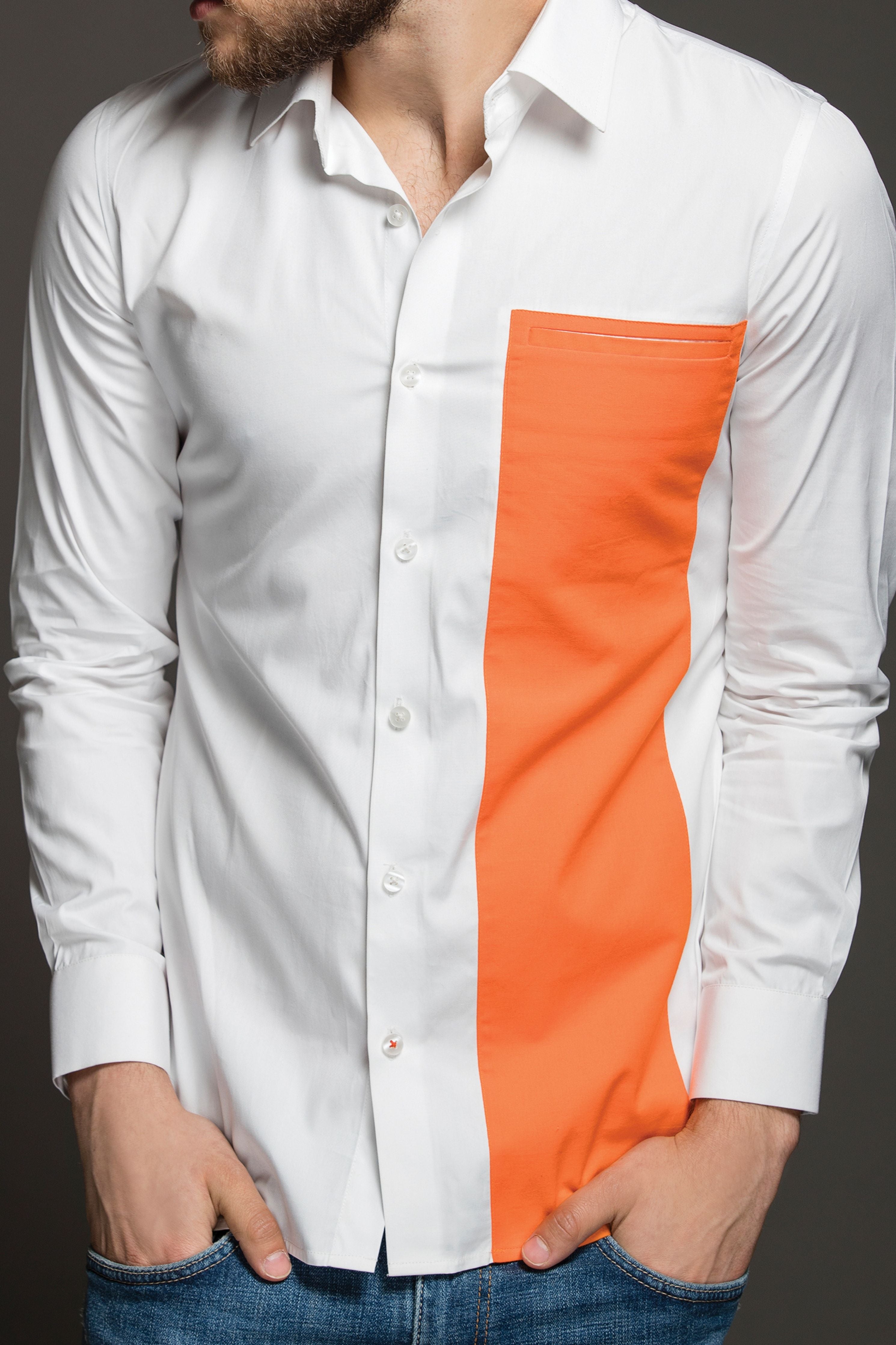 Bleeding Wallet Orange Shirt