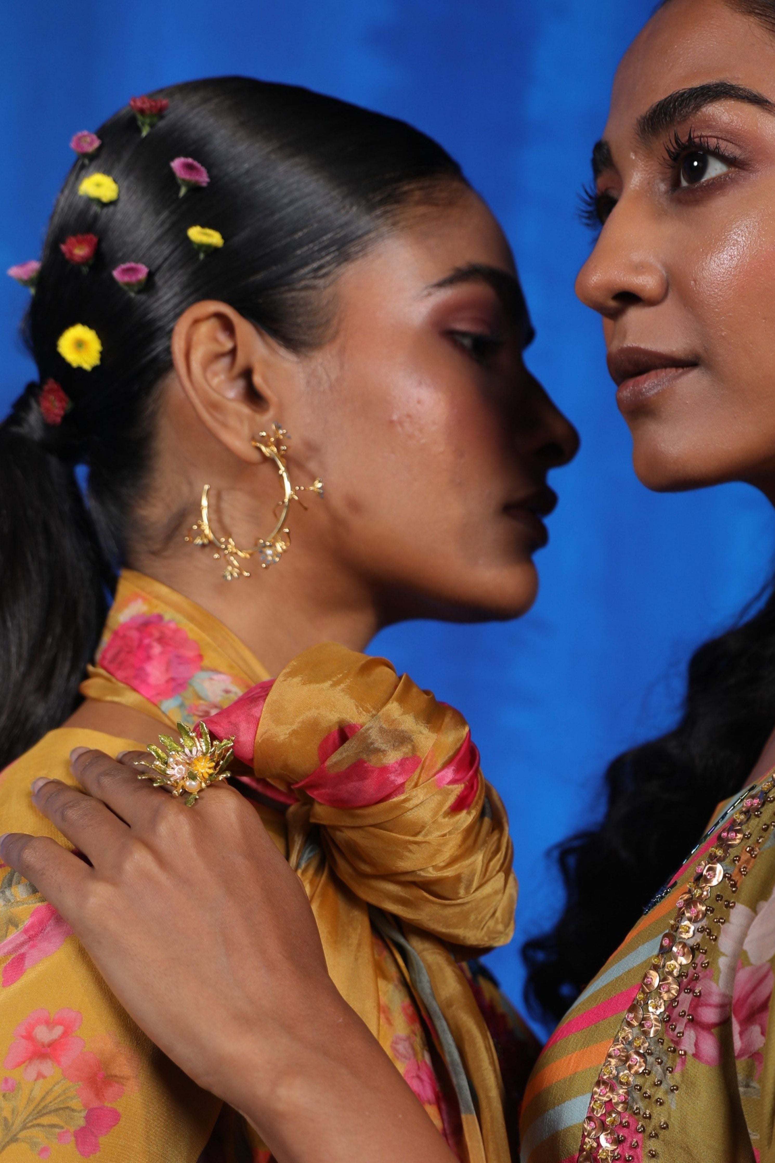 Flowerburst Ring Pastel Garden