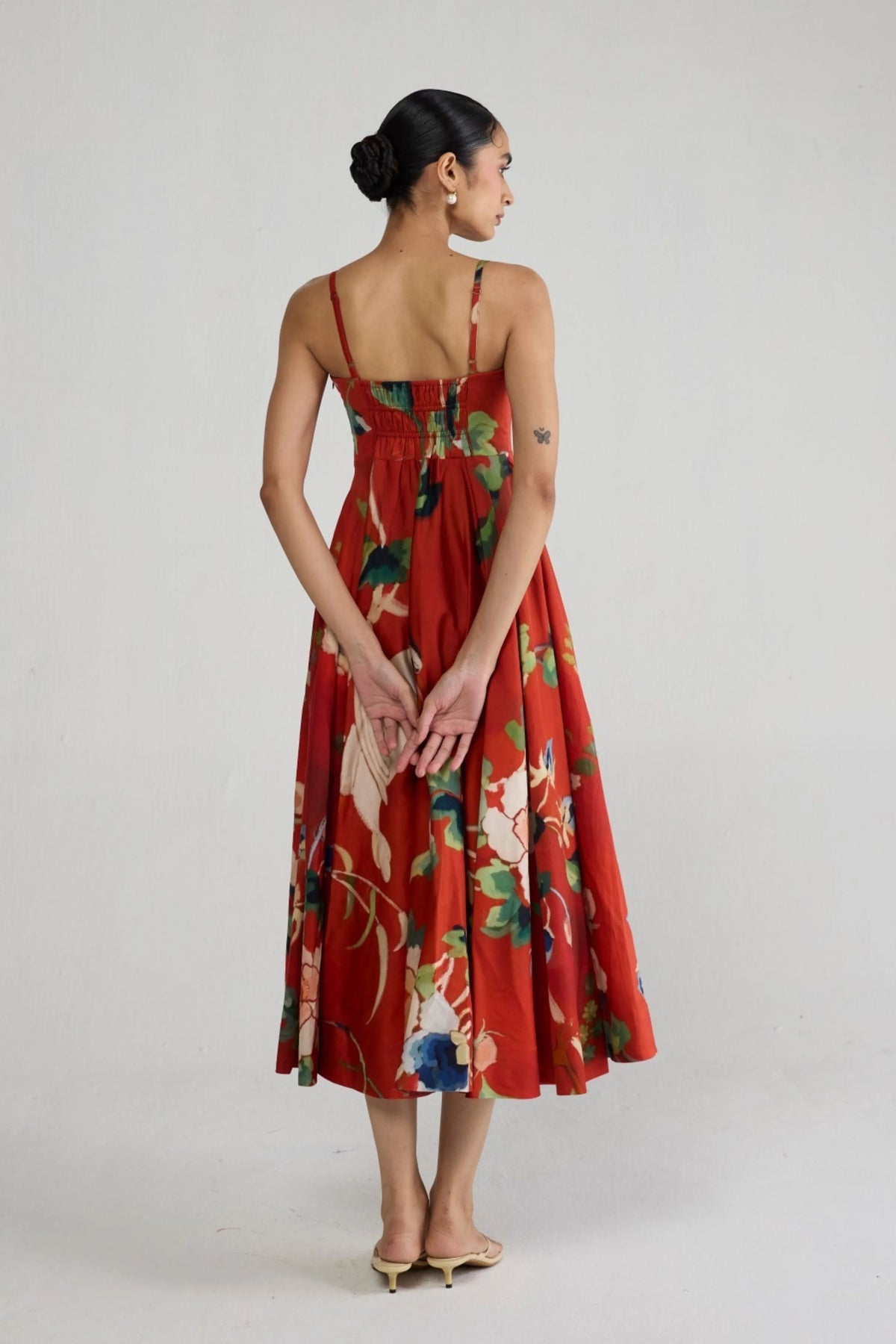 Bara Flared Bralette Dress