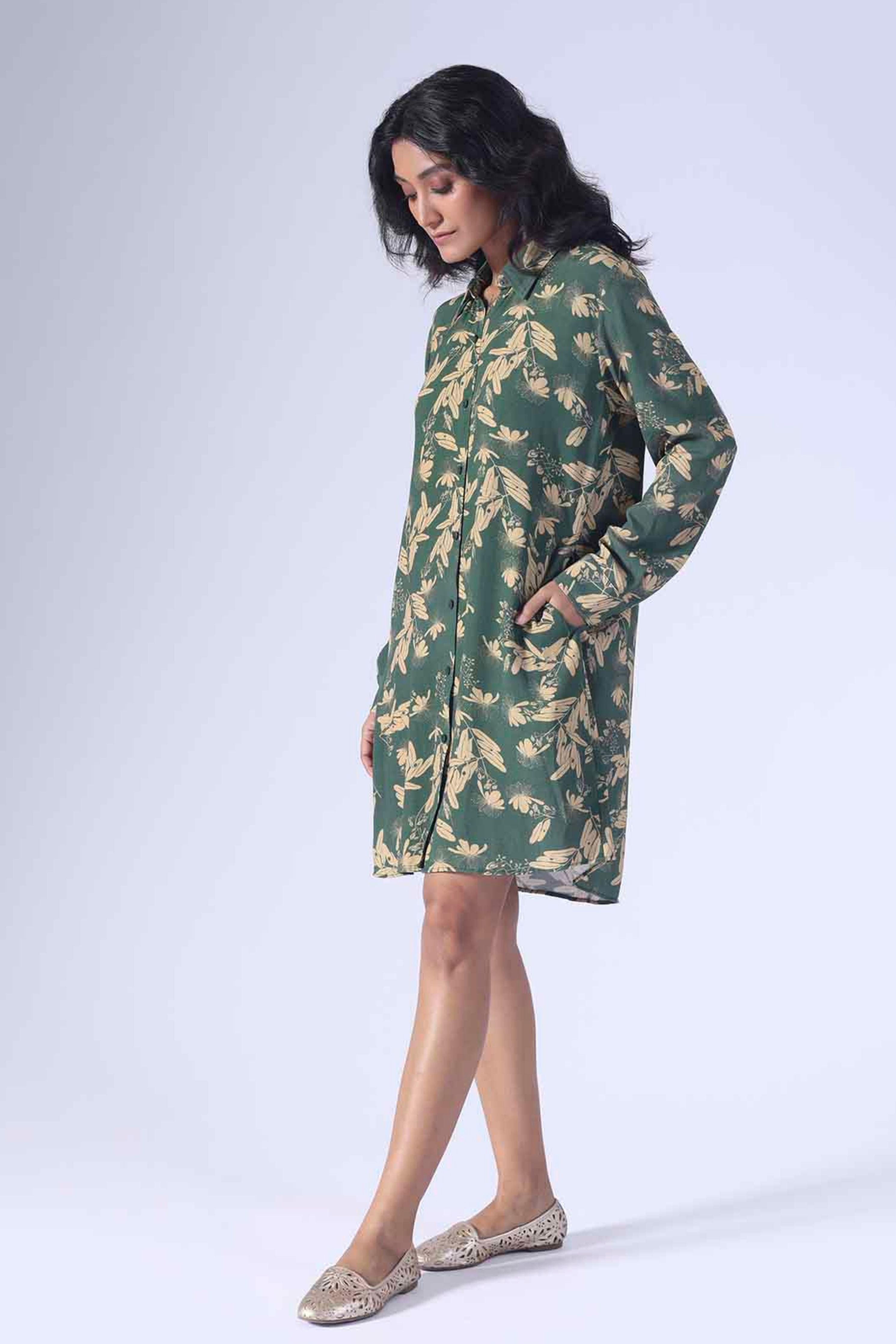 Beetle Shirt Dress