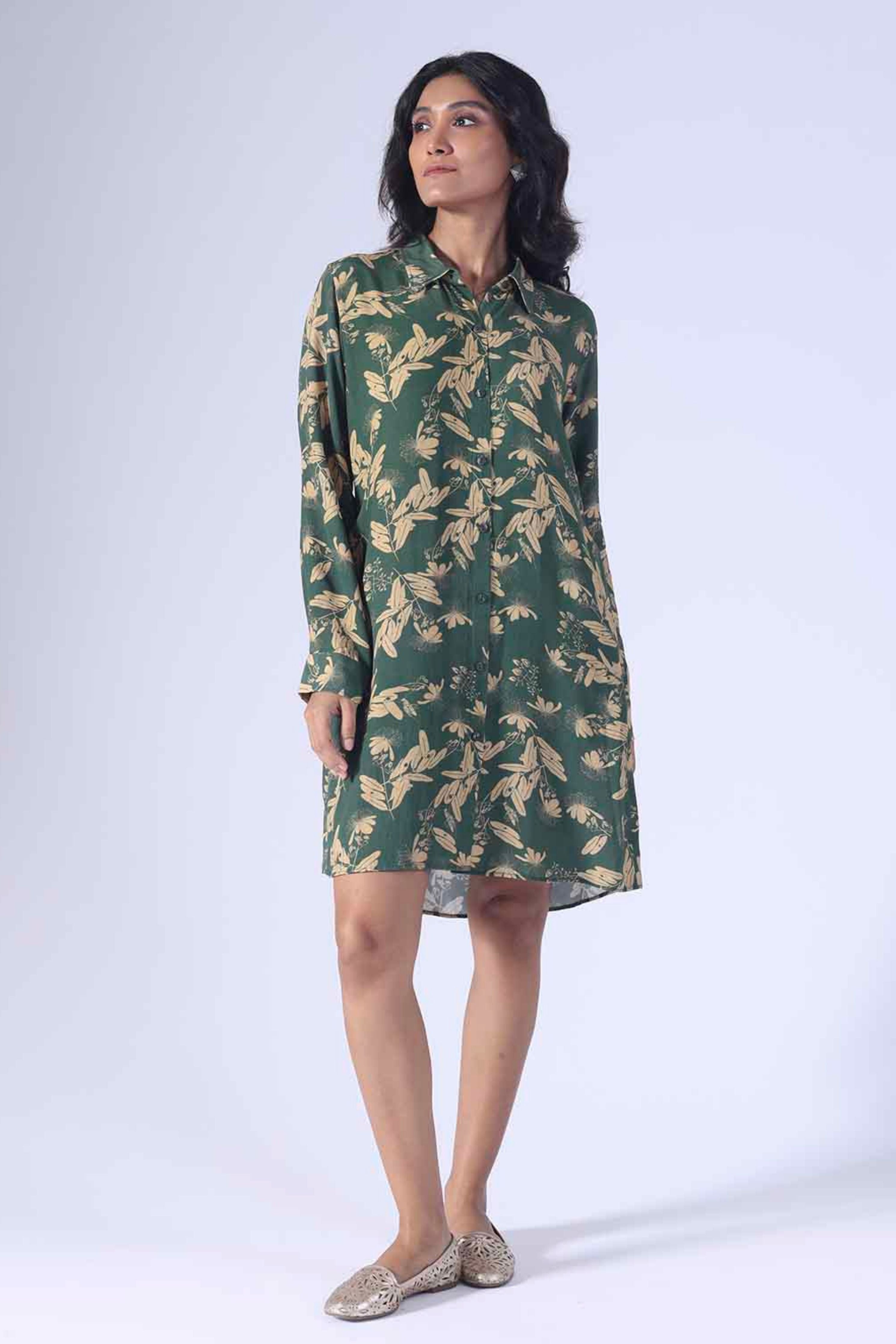 Beetle Shirt Dress