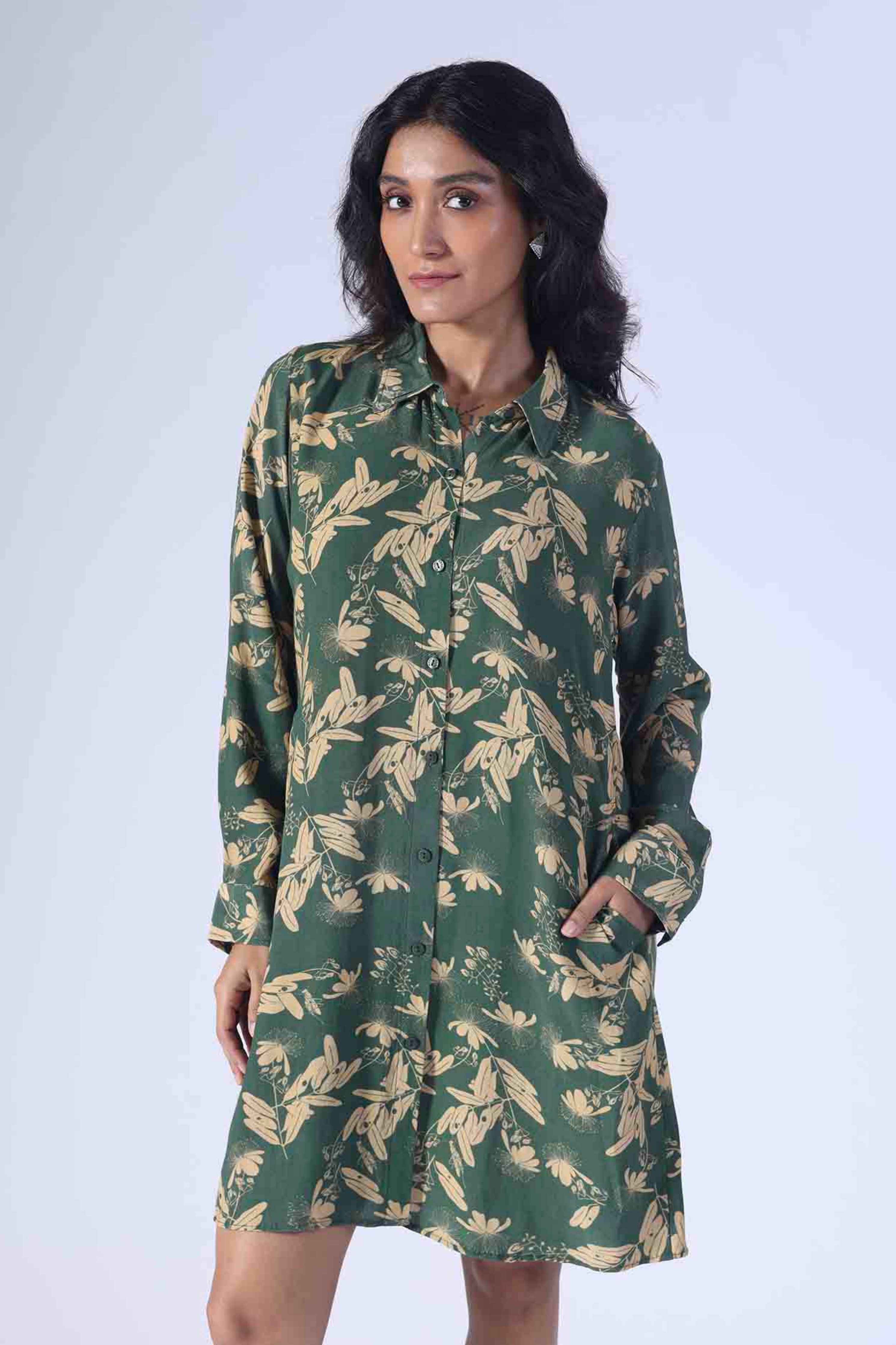 Beetle Shirt Dress