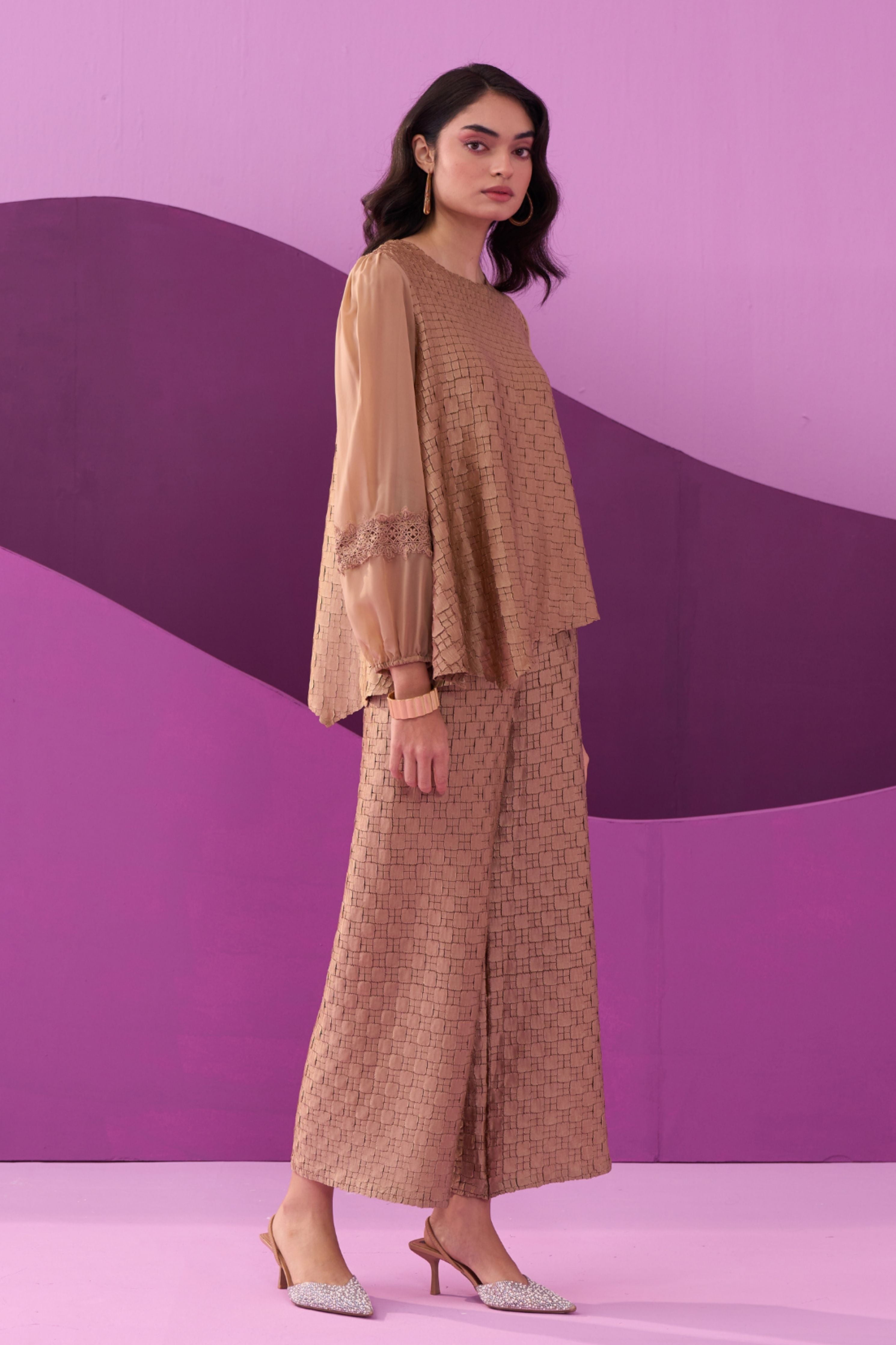 Beige Alexa Co-Ord Set