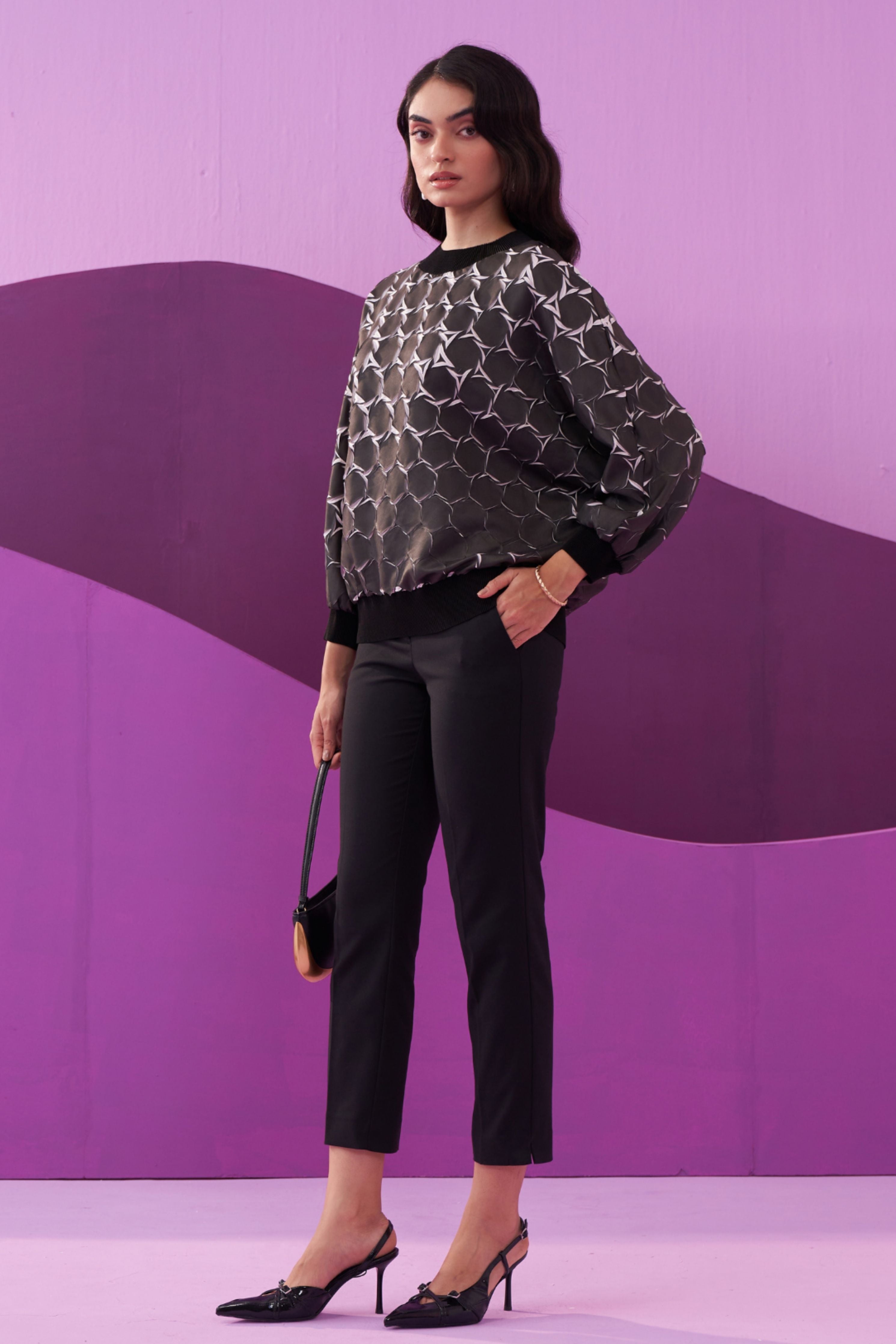 Black Angna Top