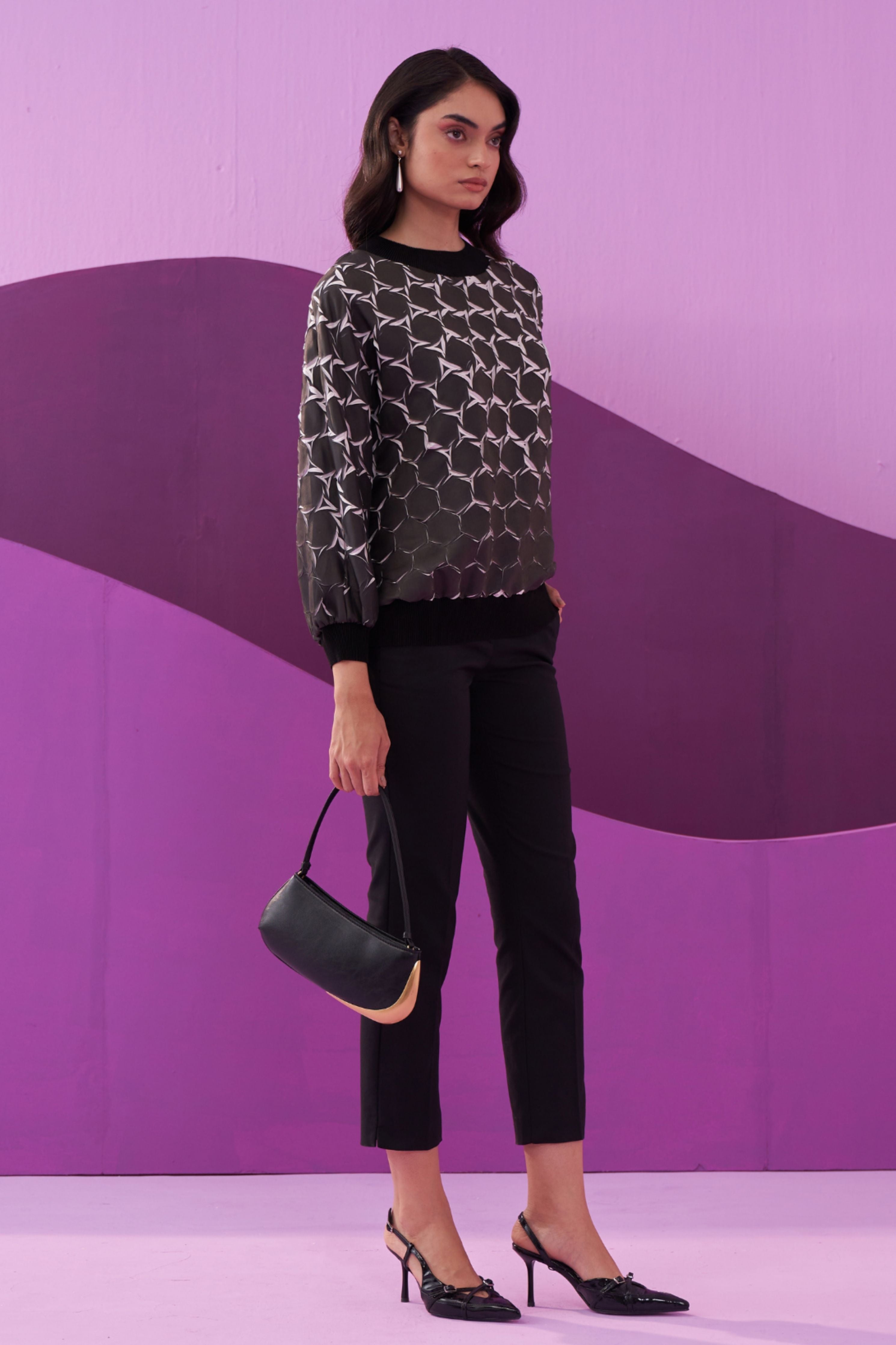 Black Angna Top